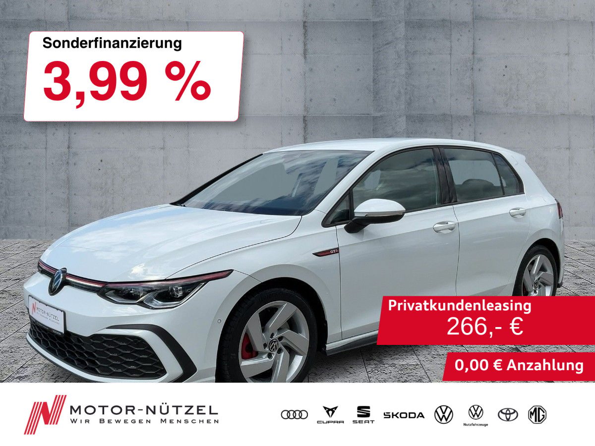 VW Golf VIII GTI DSG LEDER+MATRIX+NAVI+AHK+HARMAN
