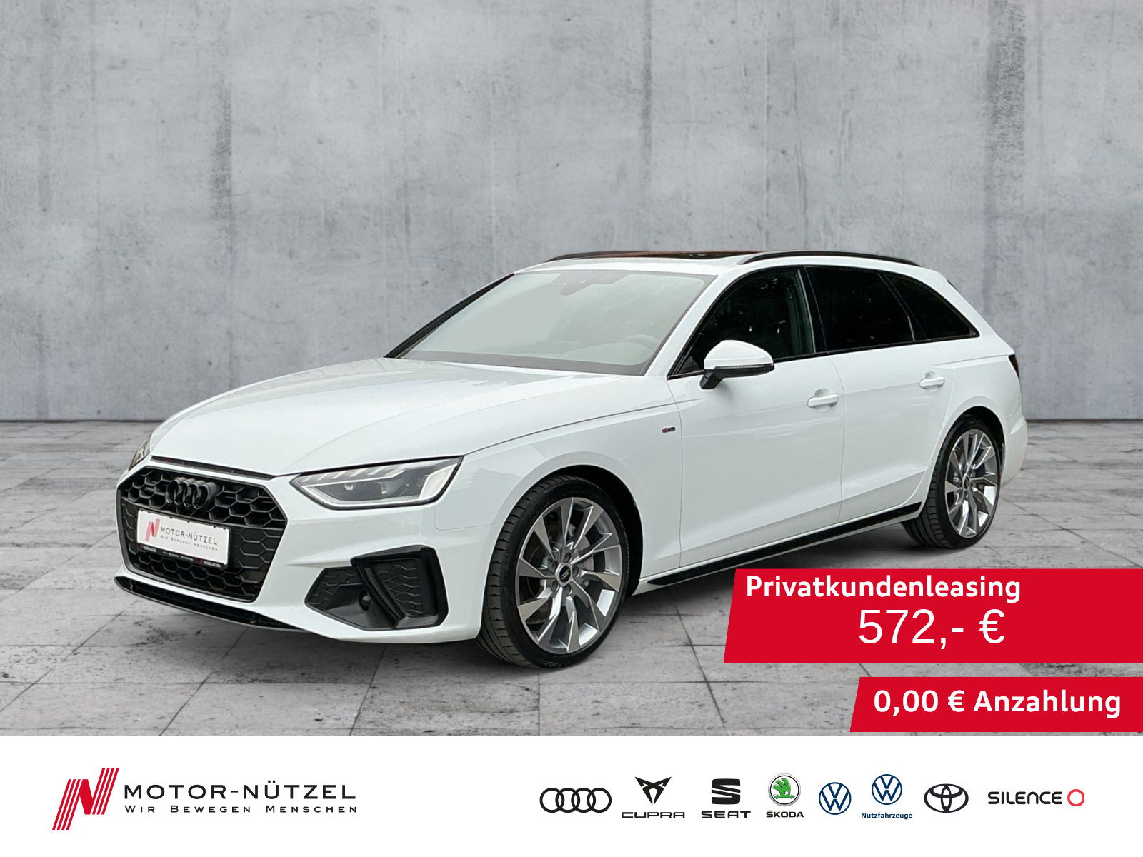 AUDI A4 Avant 40 TFSI QU S-LINE COMPETITION AHK+PANO+B&O