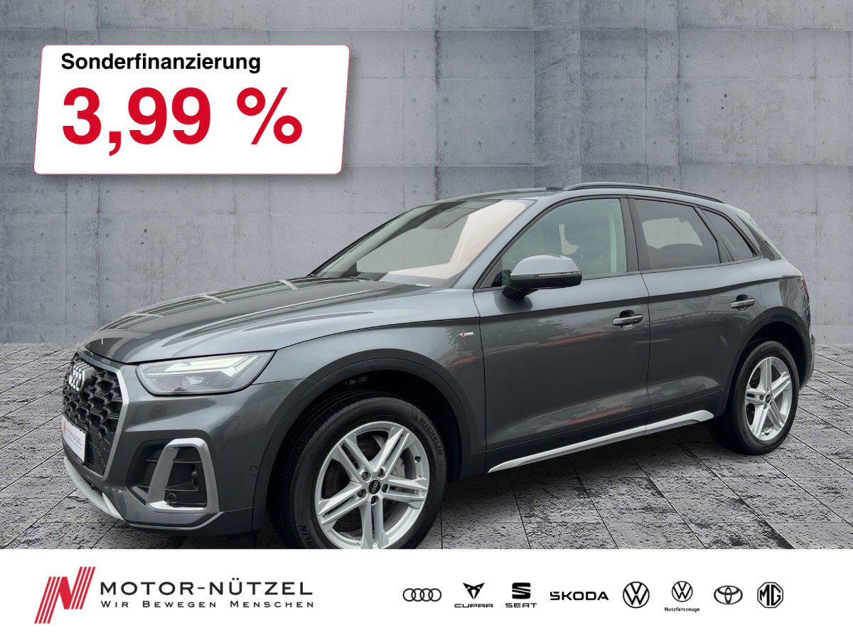 AUDI Q5 40 TDI QU S-LINE LED+NAVI+HuD+PDC+GRA+AHK+19"