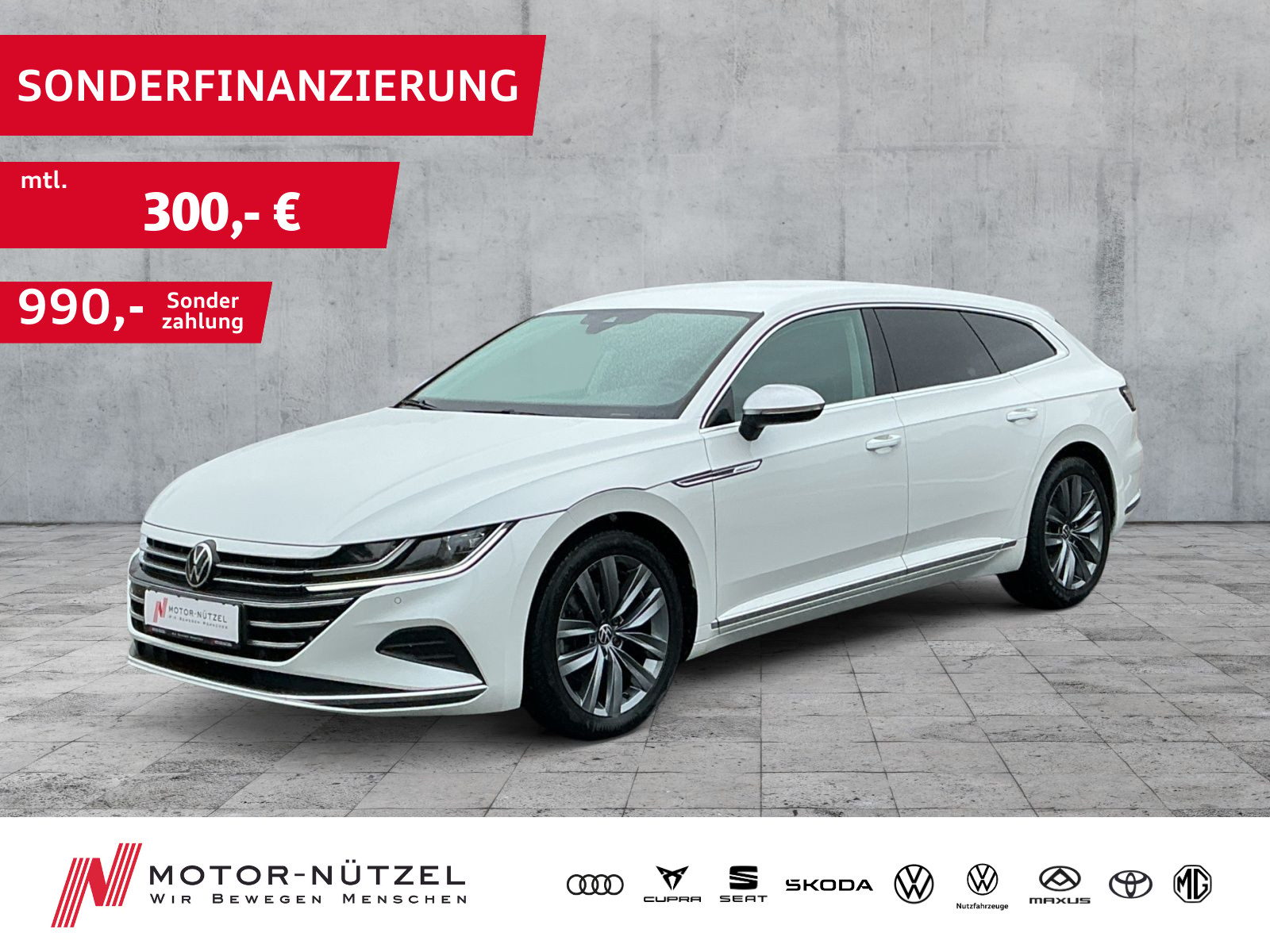 VW Arteon SB 2.0 TDI ELEGANCE LED+NAVI+ACC+RFK+APP