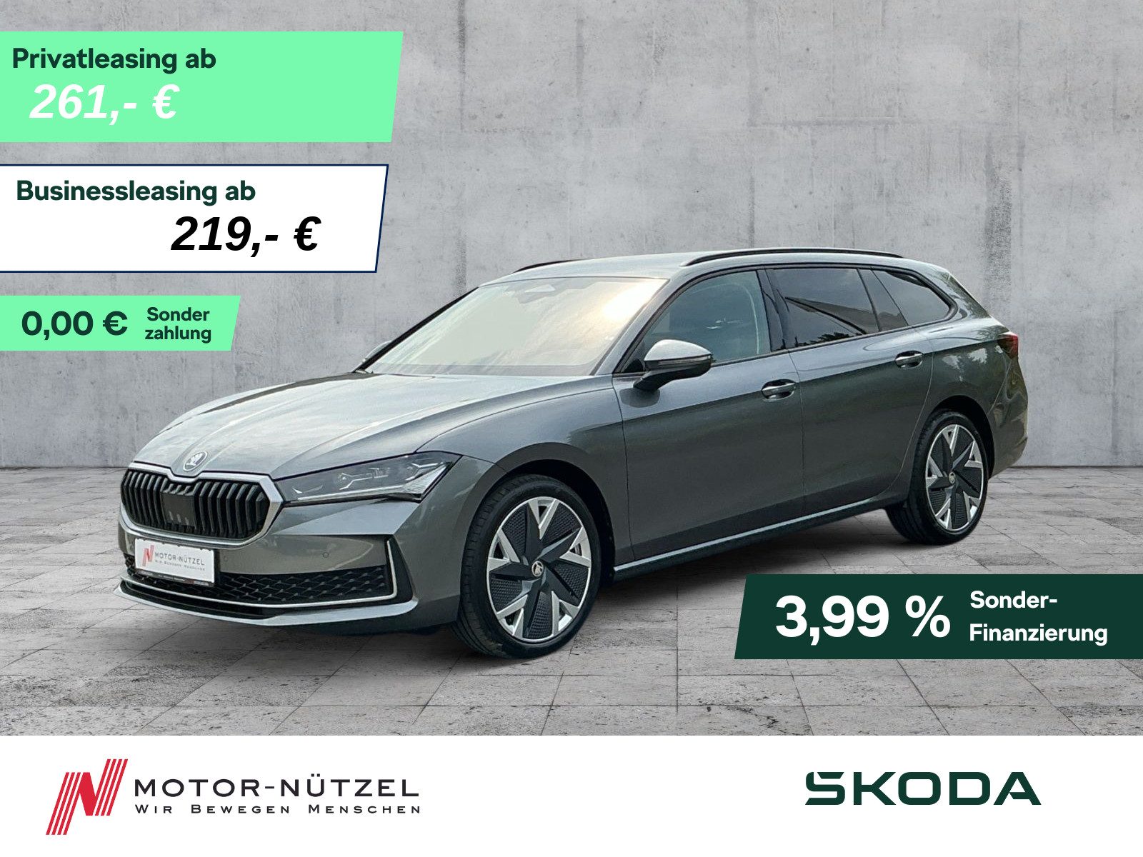 SKODA Superb Combi 1.5 TSI DSG SELECTION BEAM+NAVI+AHK