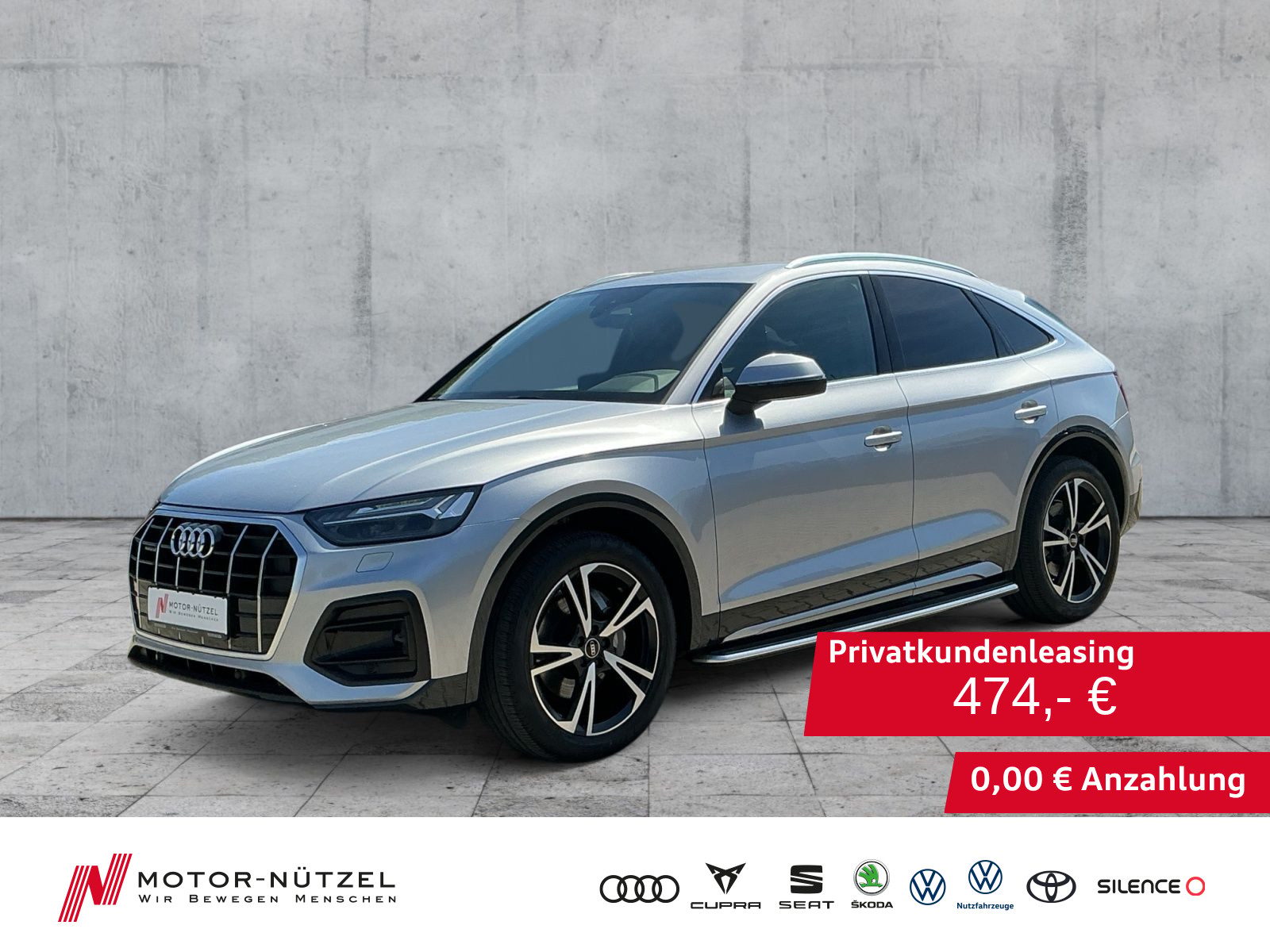 AUDI Q5 Sportback 40 TDI QU S-LINE 5JG+AHK+LUFT+B&O