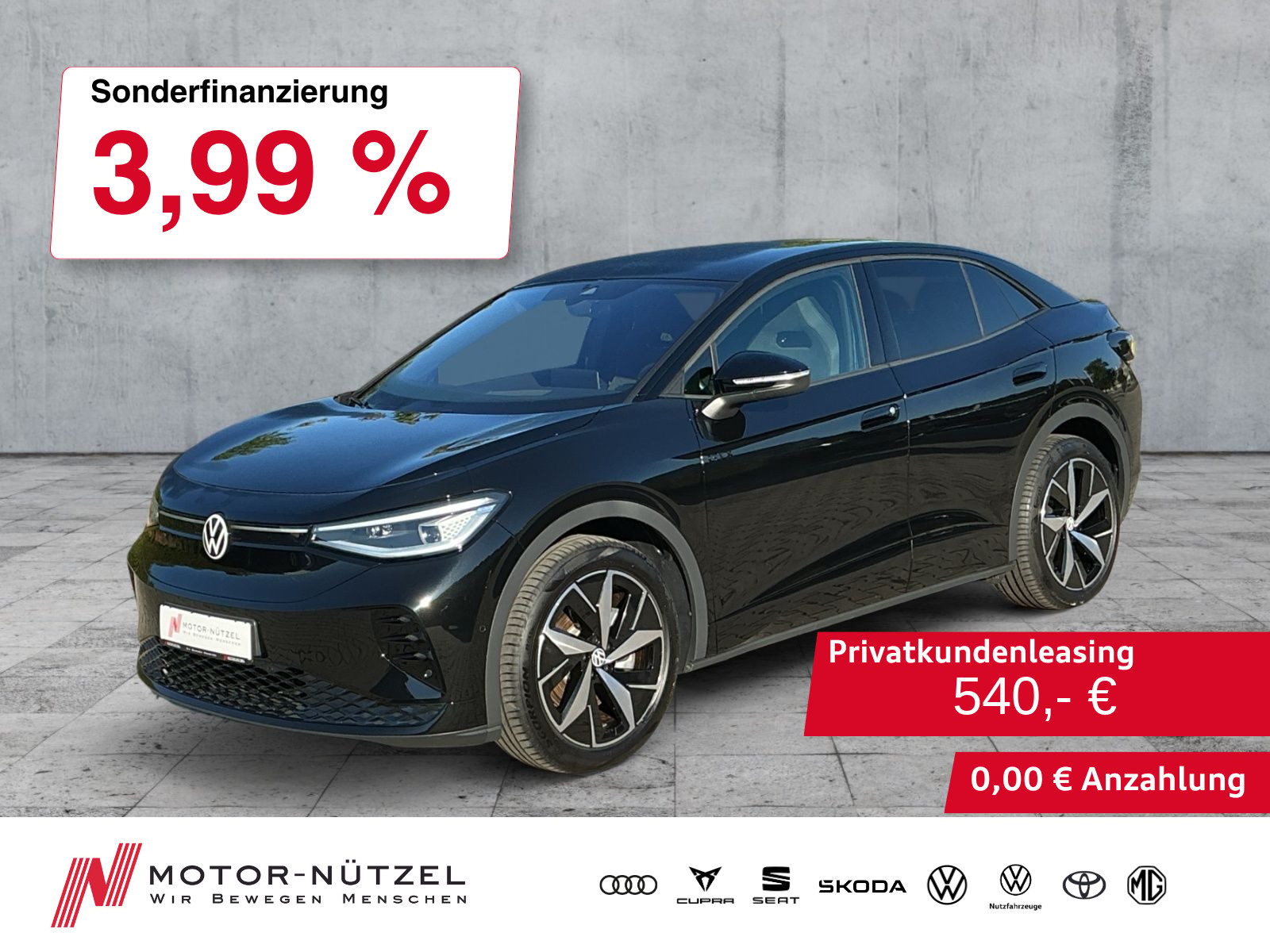 VW ID.5 4M 220kW (82kWh) MATRIX+NAV+AHK+ACC+SHZ+20