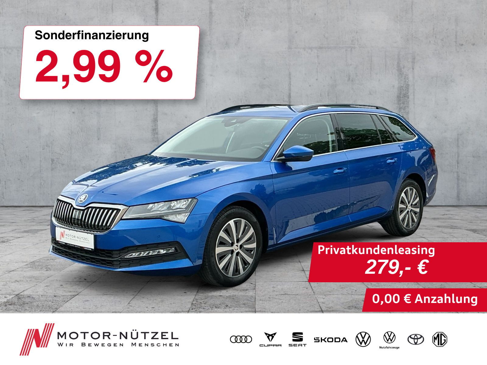 SKODA Superb Combi 2.0TDI DSG AMBITION LED+NAV+APP+ACC
