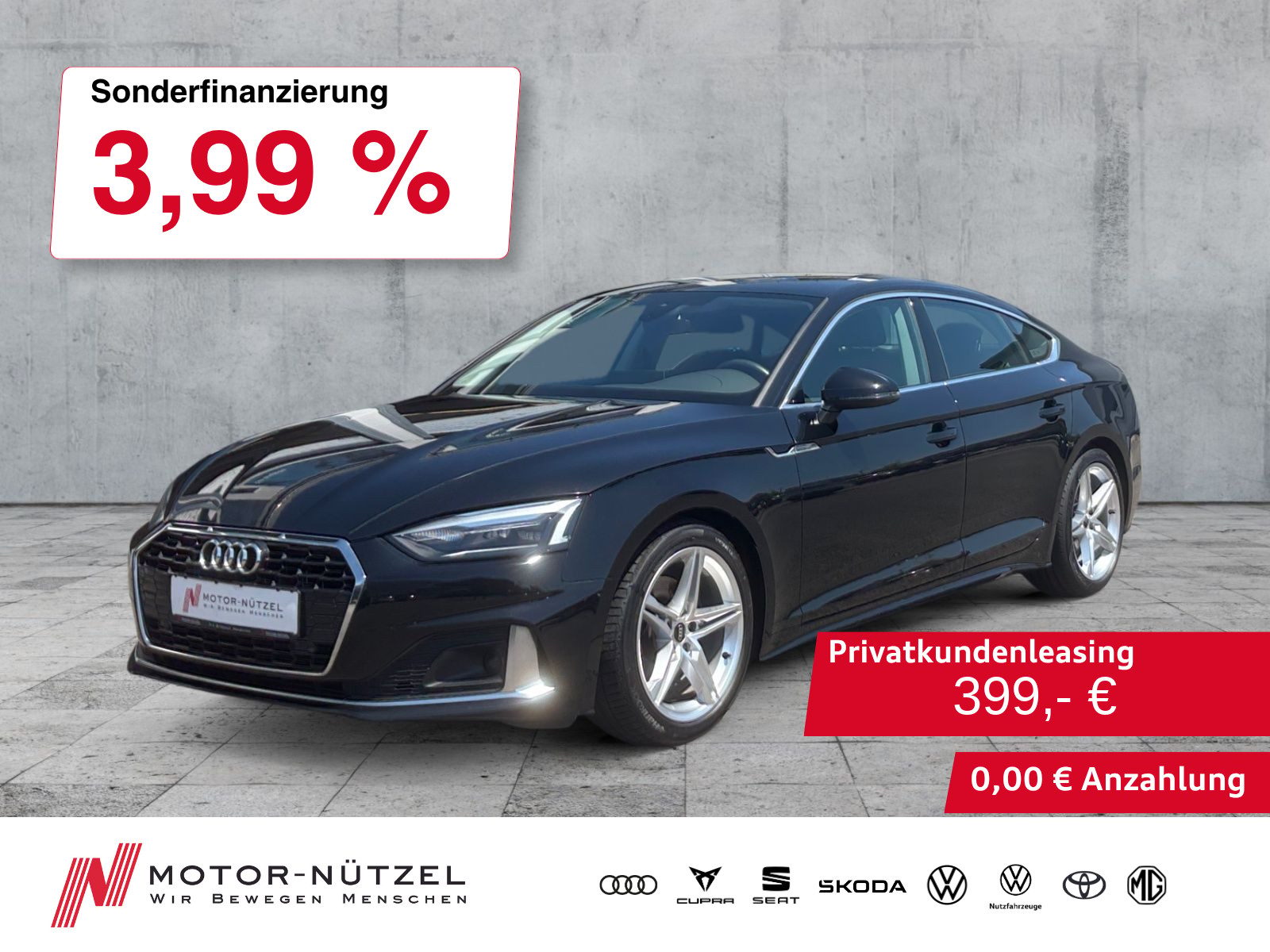 AUDI A5 Sportback 35 TDI S-TR ADVANCED LED+NAVI+AHK