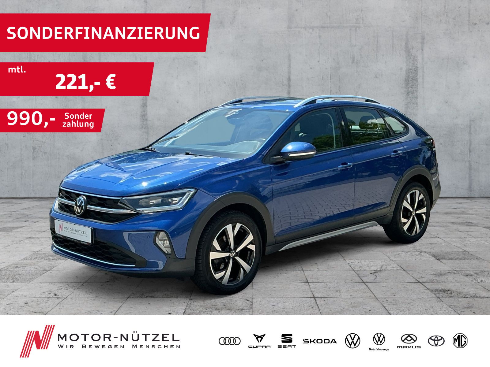 VW Taigo 1.5 TSI DSG STYLE IQ+NAV+APP+PDC+SHZ+DAB