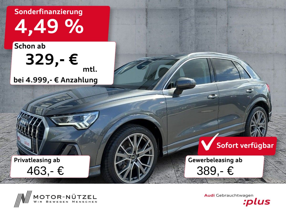 AUDI Q3 TFSI 180kW QU S-LINE LED+NAVI+2xPDC+AHK+20"LM