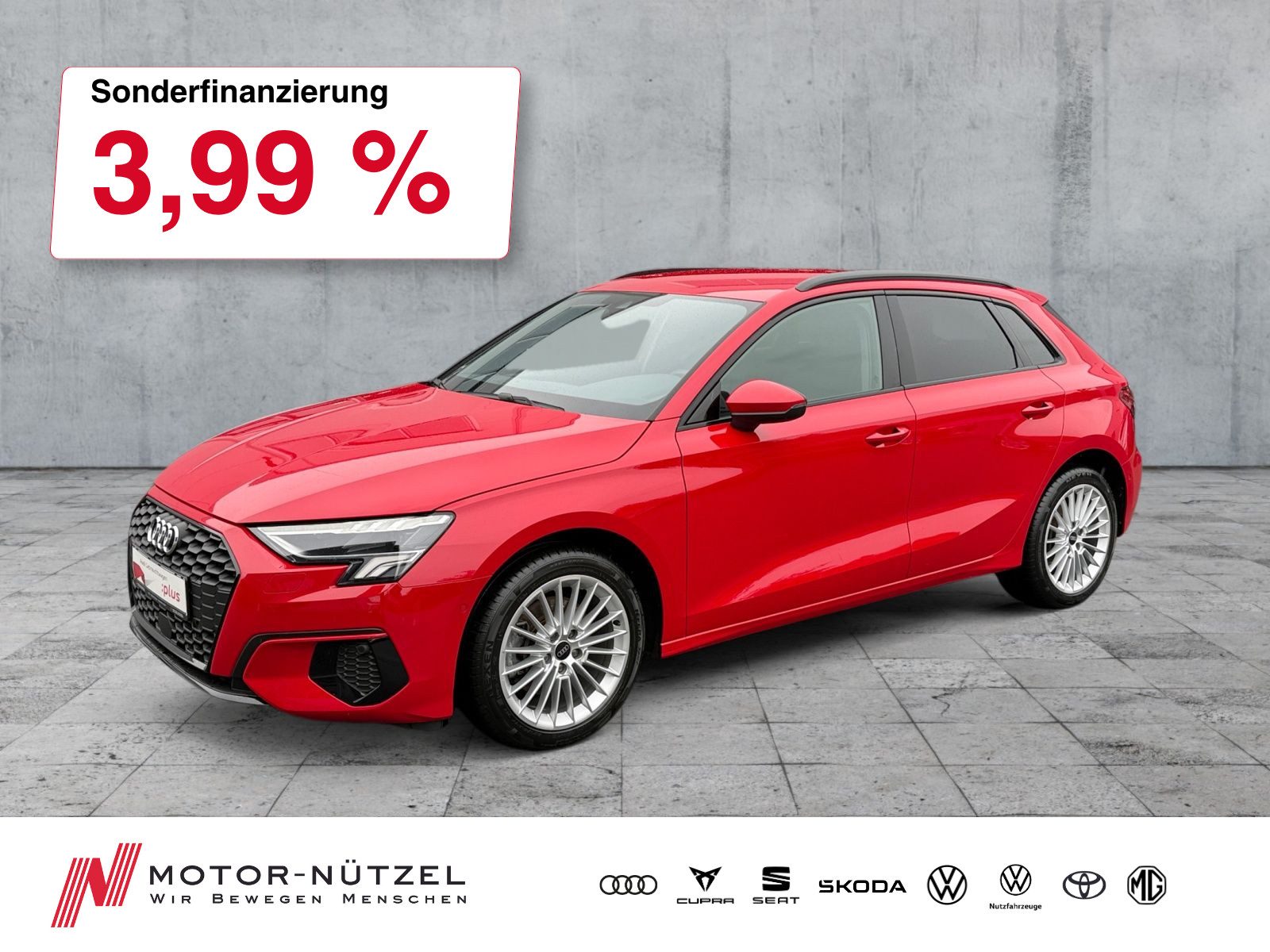 AUDI A3 Sportback 35 TFSI S-TR ADVANCED LED+NAVI+ACC