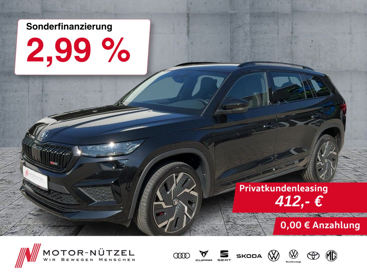 SKODA Kodiaq RS 2.0 TSI DSG 4x4 LED+NAVI+ACC+RFK