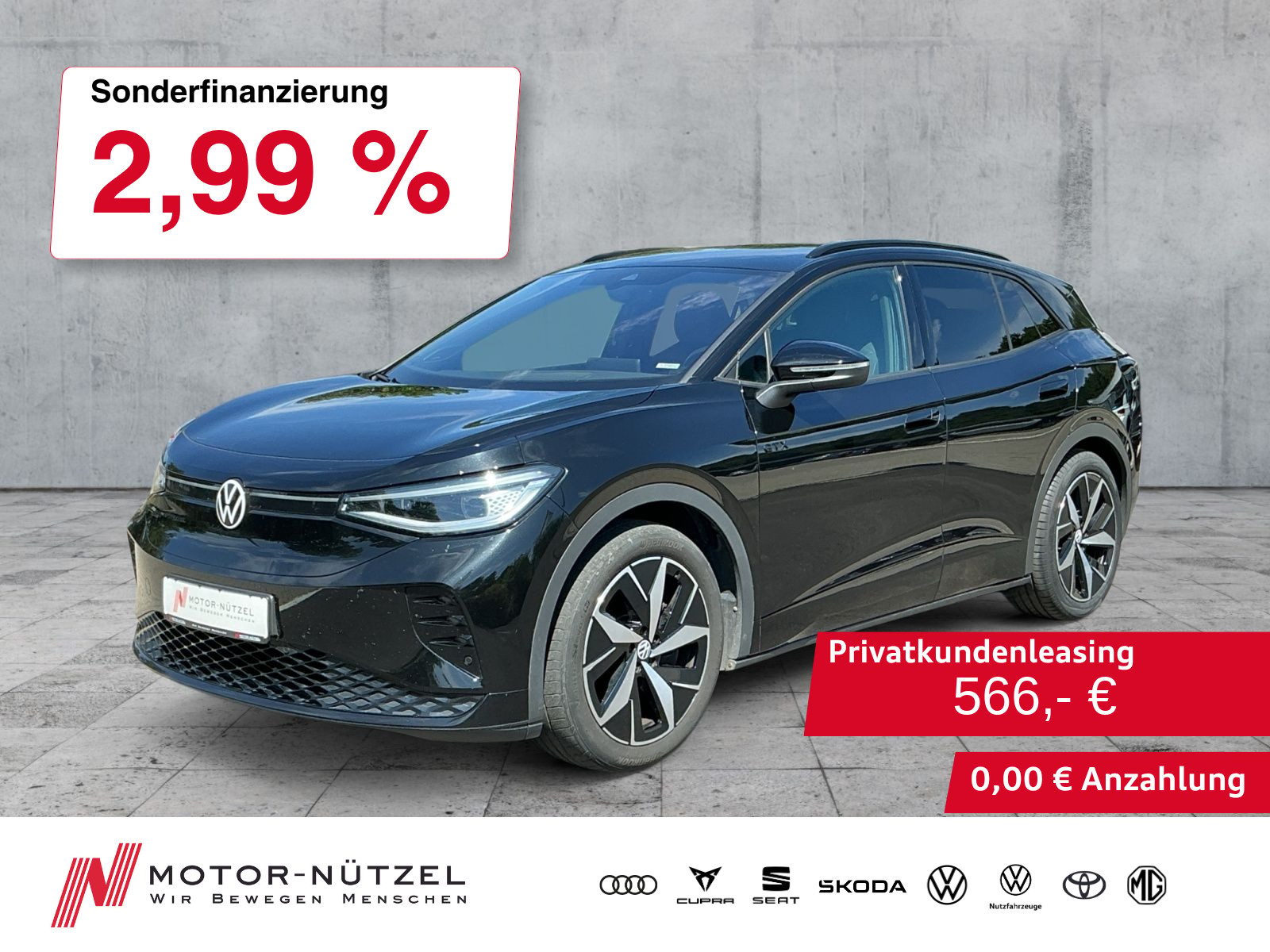 VW ID.4 GTX 250KW MATRIX+AHK+HARMAN+WäPu+HUD