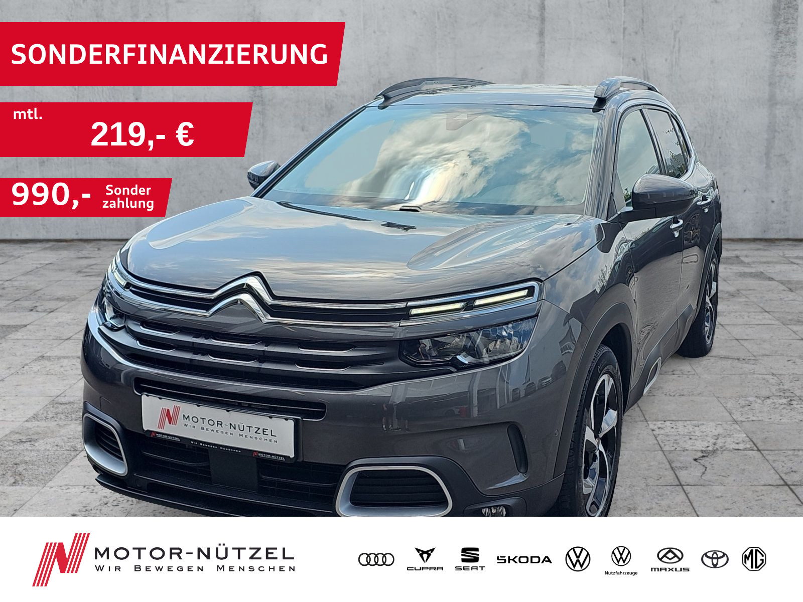 CITROEN C5 Aircross 2.0BlueHDI FEEL PACK AHK+SHZ+RFK+DAB