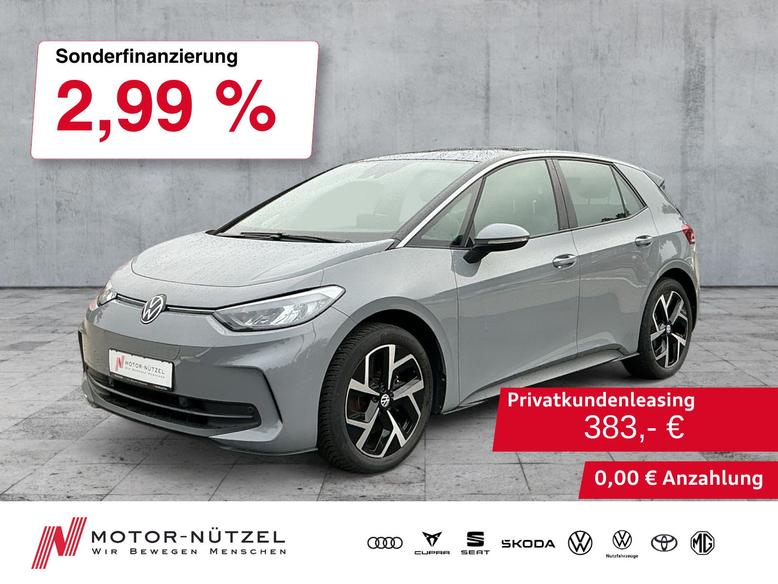 VW ID.3 150 KW PRO LED+GRA+PDC+FRONT-ASSIST+ACC