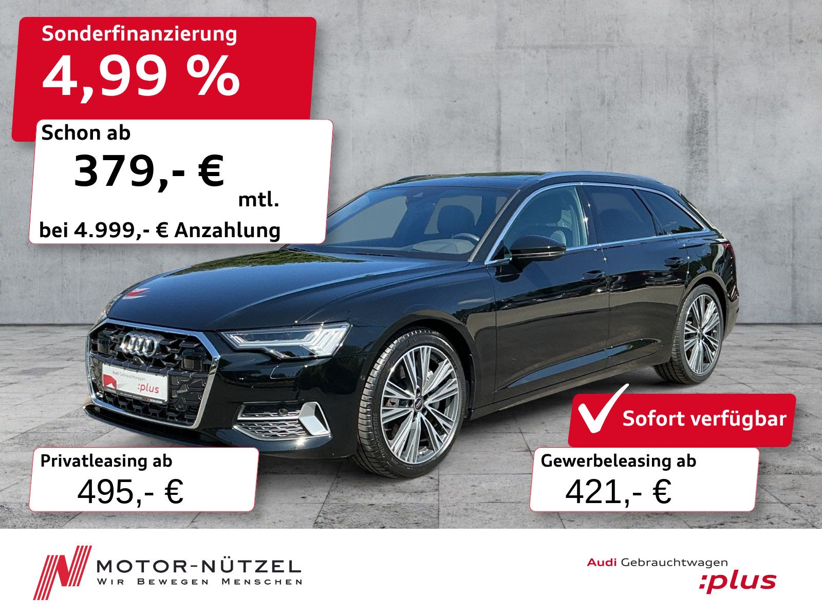 AUDI A6 Avant 50 TFSI e QU MATRIX+B&O+HuD+PANO+360°