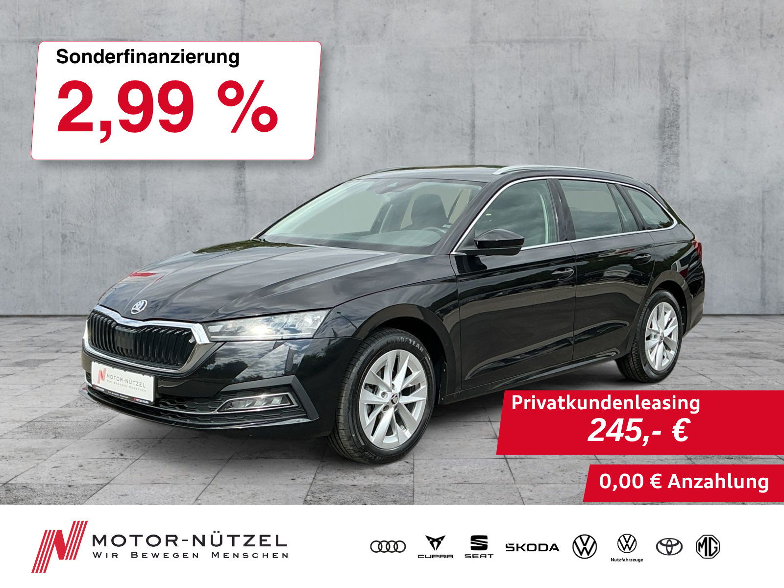 SKODA Octavia Combi 2.0 TDI DSG Style LED+NAV+APP+ACC