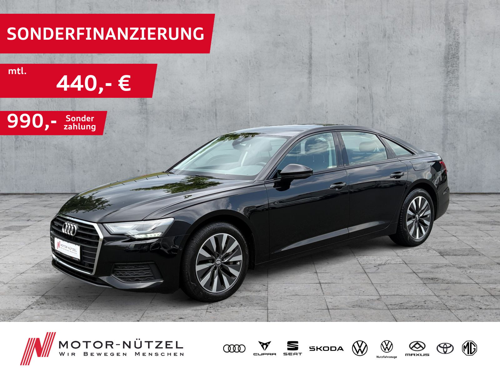 AUDI A6 Limousine 50 TFSI e QU S-TR LED+NAV+SHZ+2xPDC