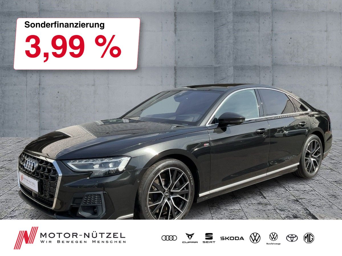 AUDI A8 60 TFSI e QU 2xS-LINE MATRIX+HuD+B&O+AIR+PANO