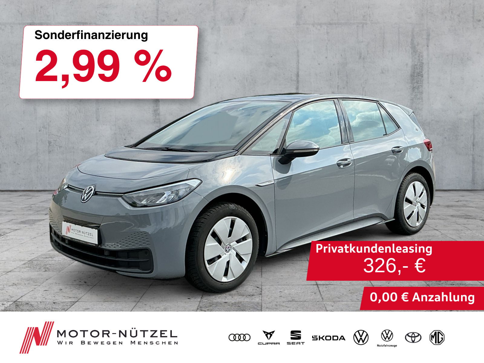 VW ID.3 150KW Pro LED+NAVI+SHZ+DAB+WÄPU+18Z