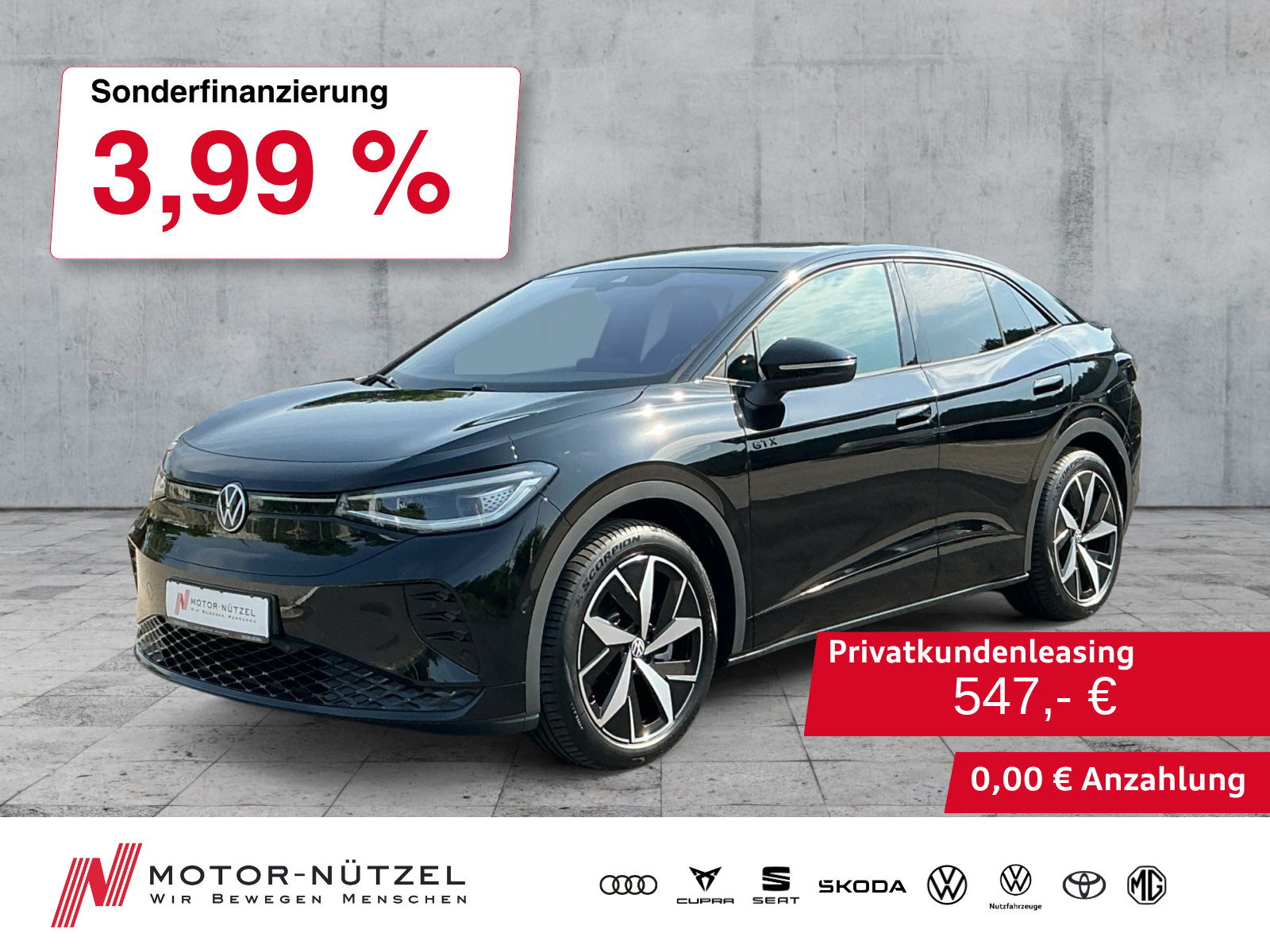 VW ID.5 GTX 220kW (82kWh) MATRIX+NAVI+AHK+ACC+SHZ
