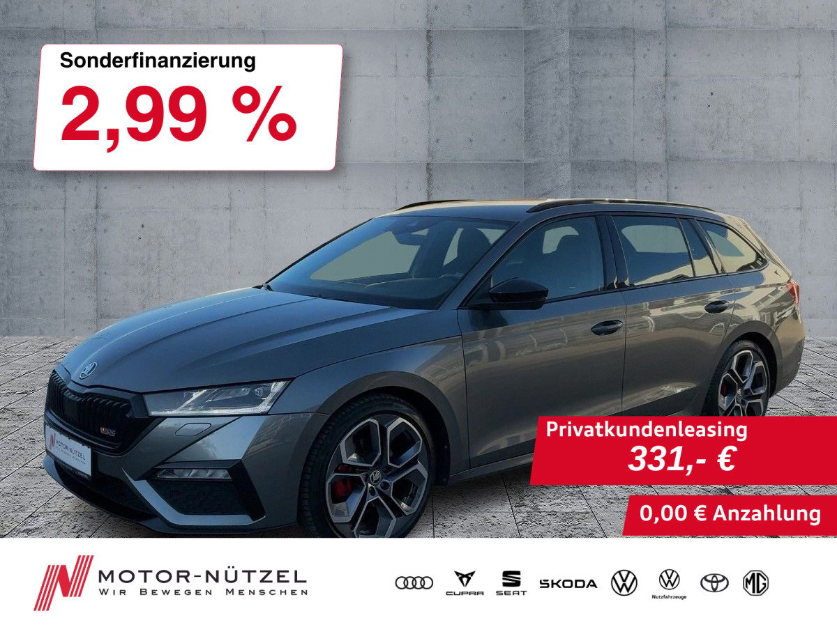 SKODA Octavia Combi RS 2.0 TDI MATRIX+ACC+AHK+CANTON