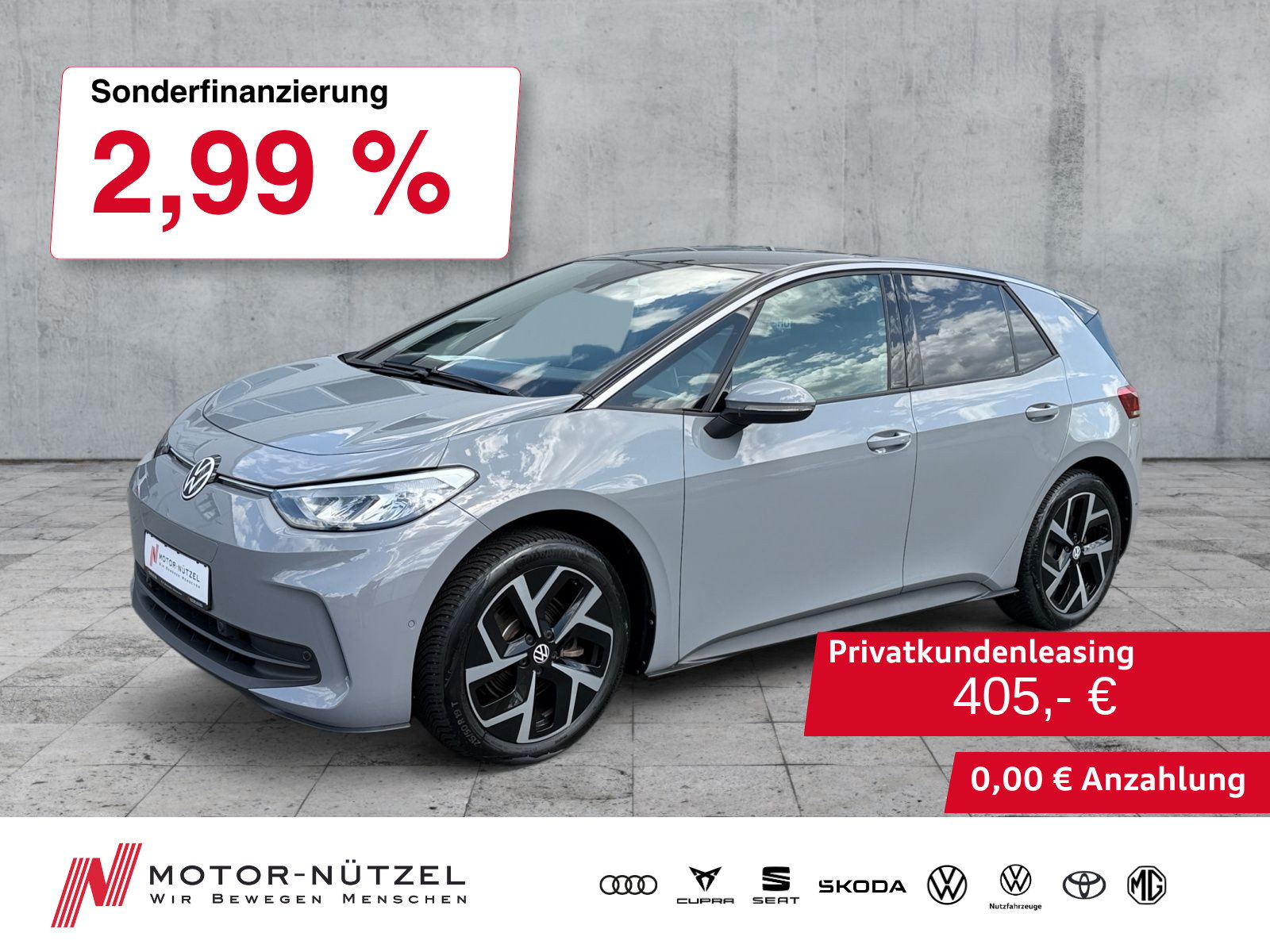 VW ID.3 150kW Pro MOVE LED+NAVI+APP+ACC+SHZ+RFK+DAB