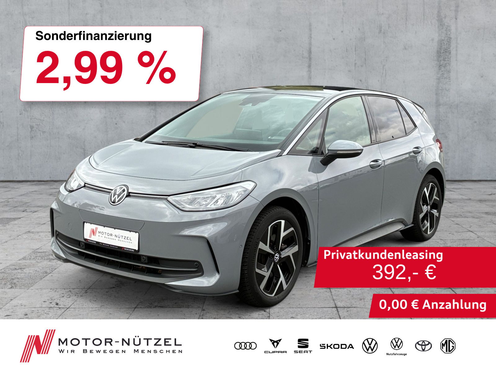 VW ID.3 150kW Pro MOVE LED+NAVI+APP+ACC+SHZ+RFK+DAB