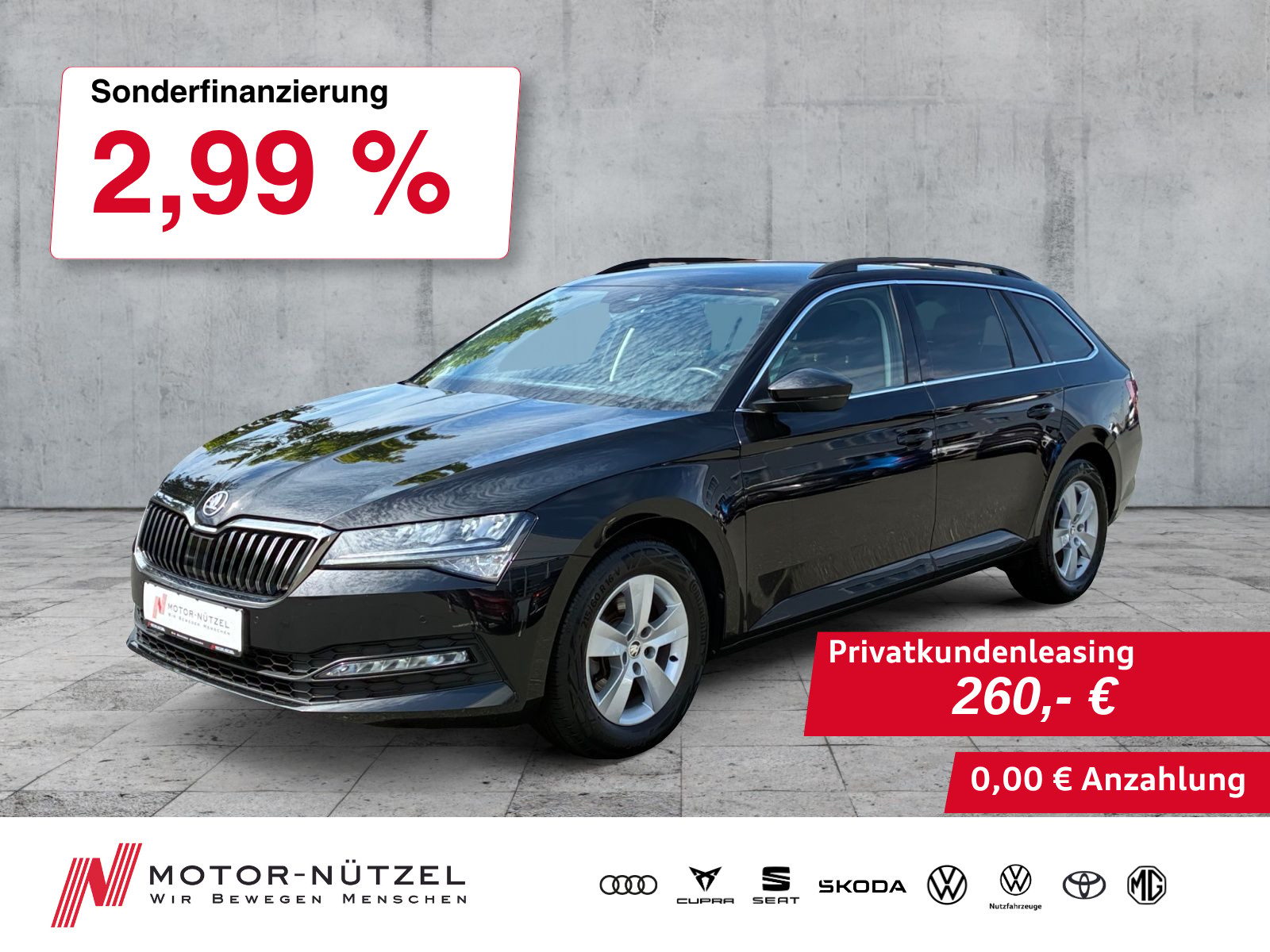 SKODA Superb Combi 1.5 TSI DSG AMBITION LED+NAVI+SHZ