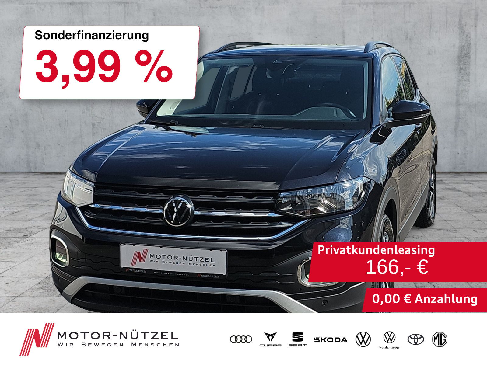 VW T-Cross 1.0 TSI LIFE NAVI+BEATS+2xPDC+ACC+SHZ