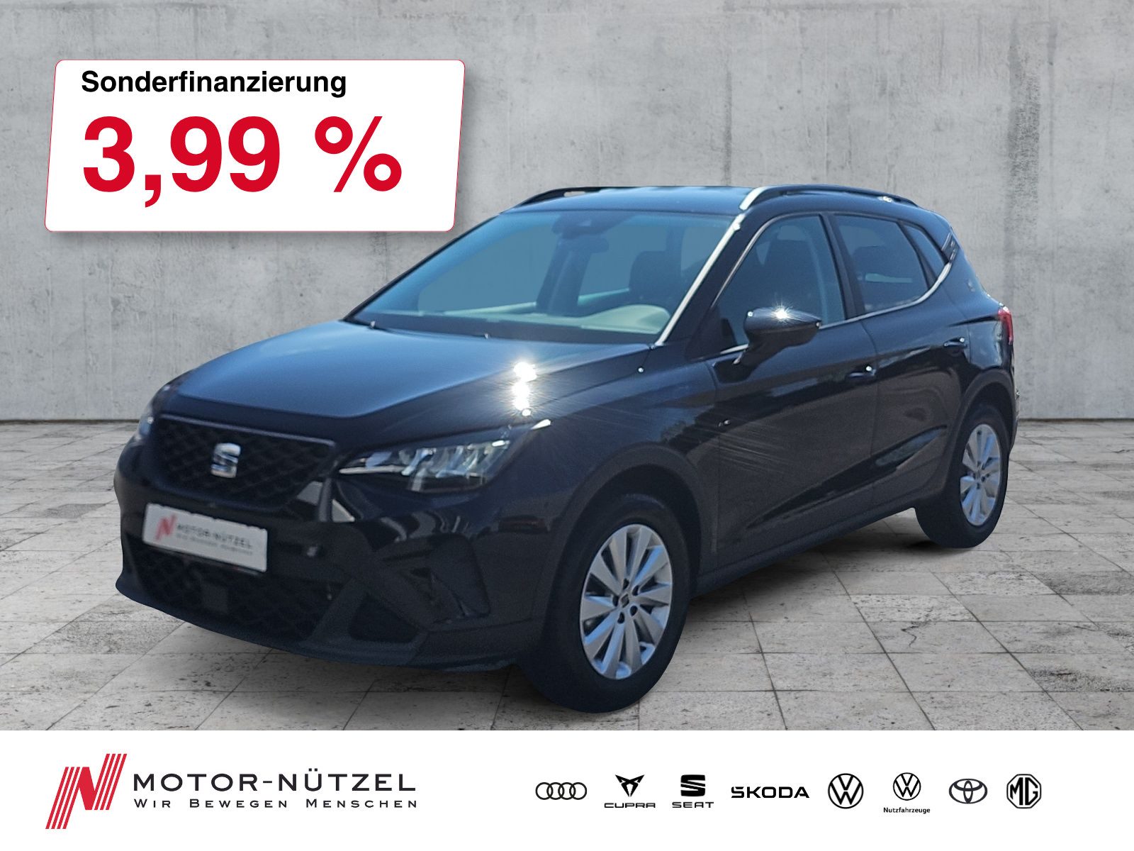SEAT Arona 1.0 TSI STYLE EDITION LED+PDC+GRA+SHZ+16"