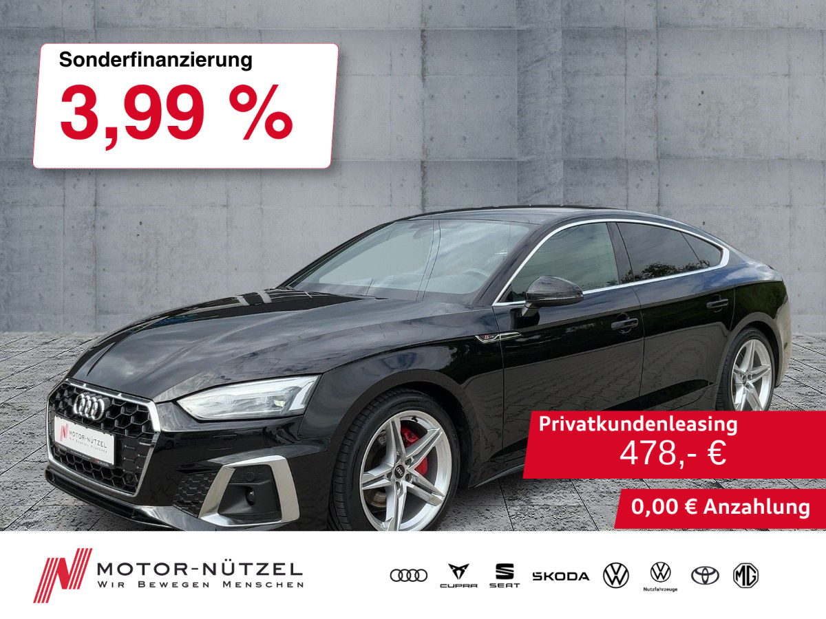 AUDI A5 Sportback 40 TDI QU S-TR S-LINE LED+NAVI+AHK