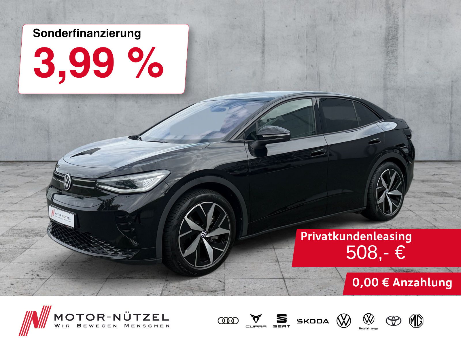 VW ID.5 GTX 220KW MATRIX+AHK+PANO+WäPu+ACC