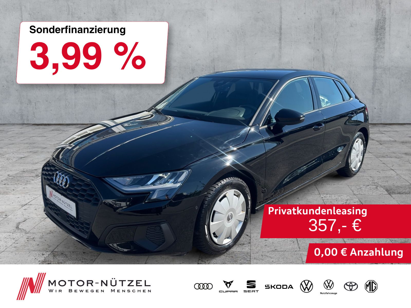 AUDI A3 Sportback 35 TFSI S-TR NAVI+2xPDC+GRA+SHZ+DAB