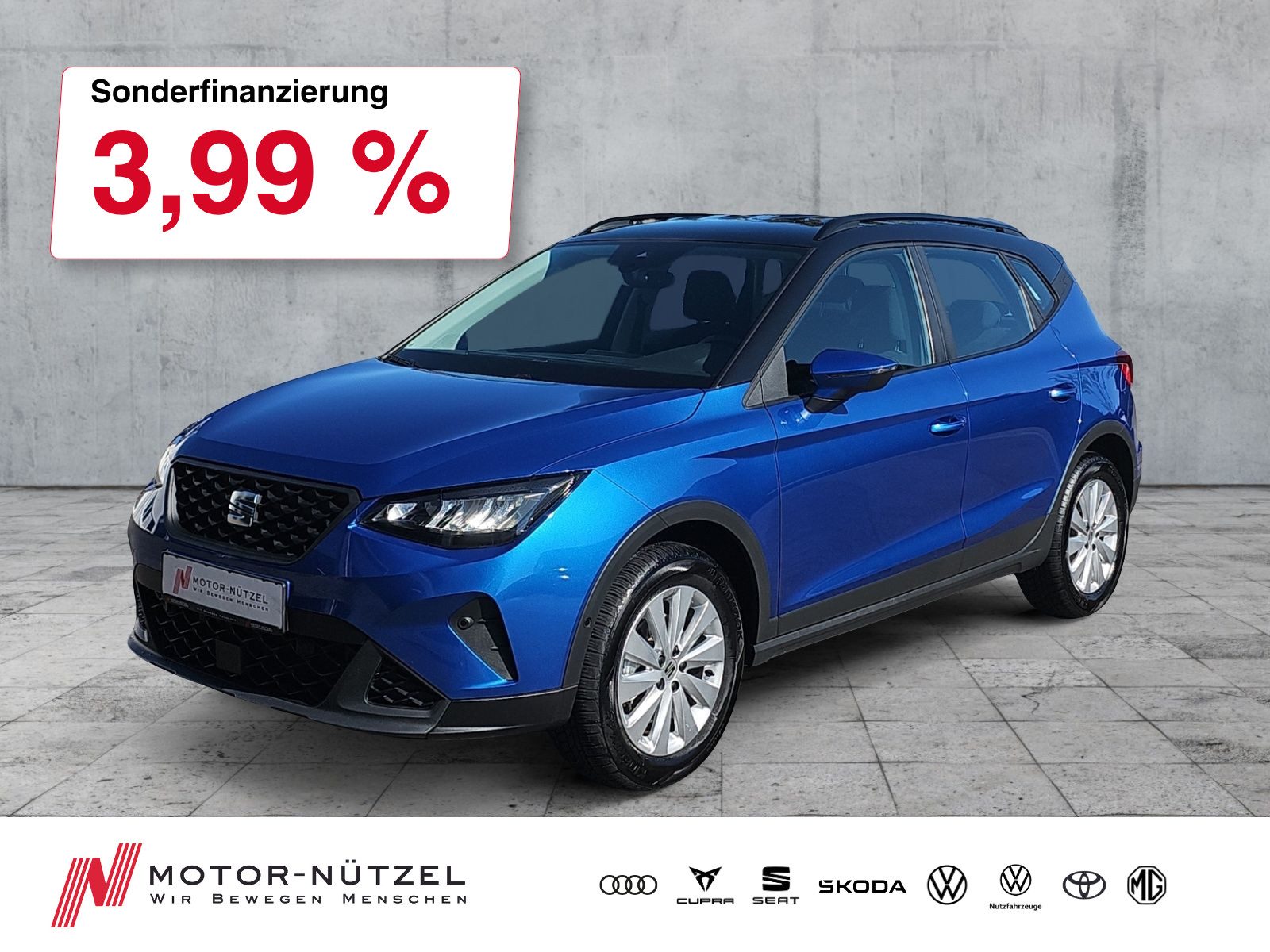 SEAT Arona 1.0 TSI STYLE EDITION LED+NAVI+RFK+ACC+SHZ