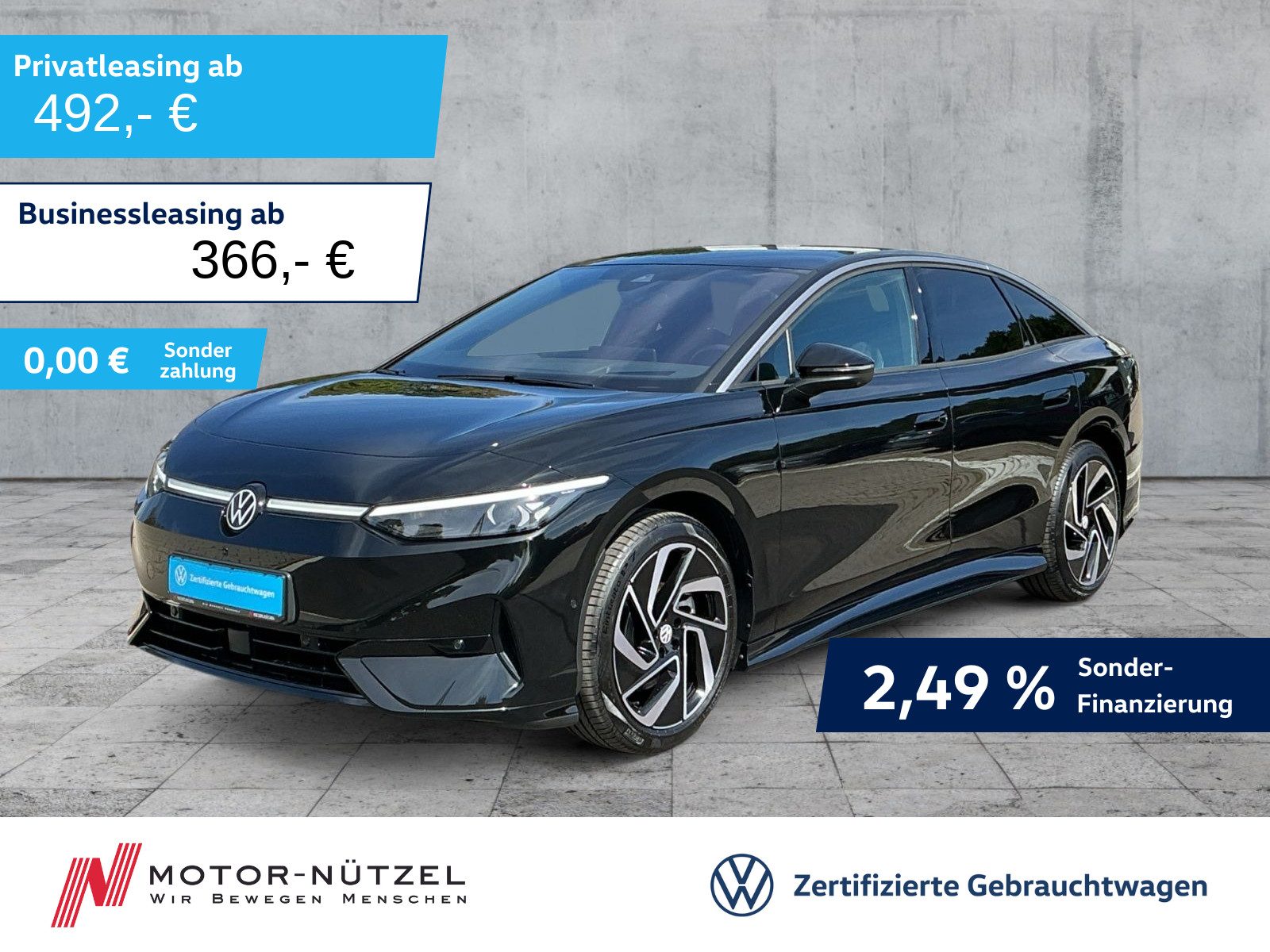 VW ID.7 Pro 210 kW 5JG+MATRIX+NAVI+AHK+ACC+HuD+360°
