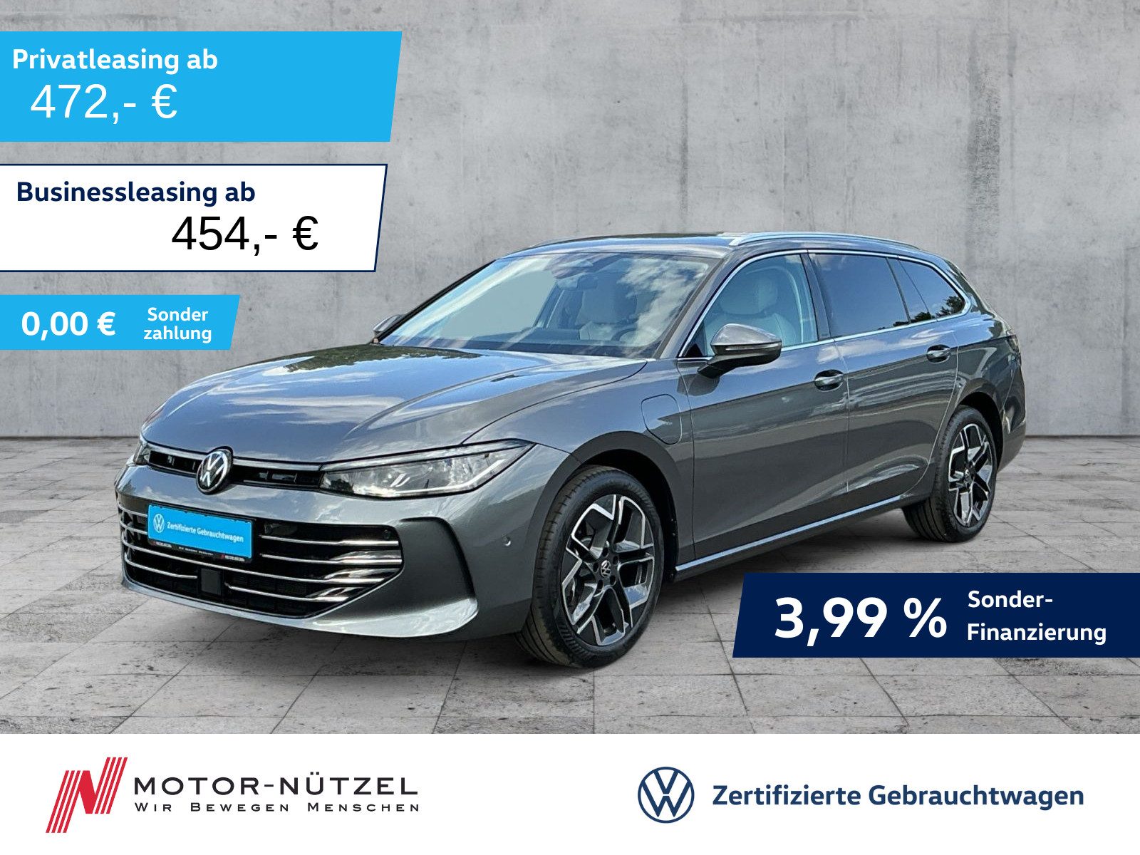 VW Passat Variant 1.5 eHYBRID ELEGANCE 5JG+NAVI+AHK