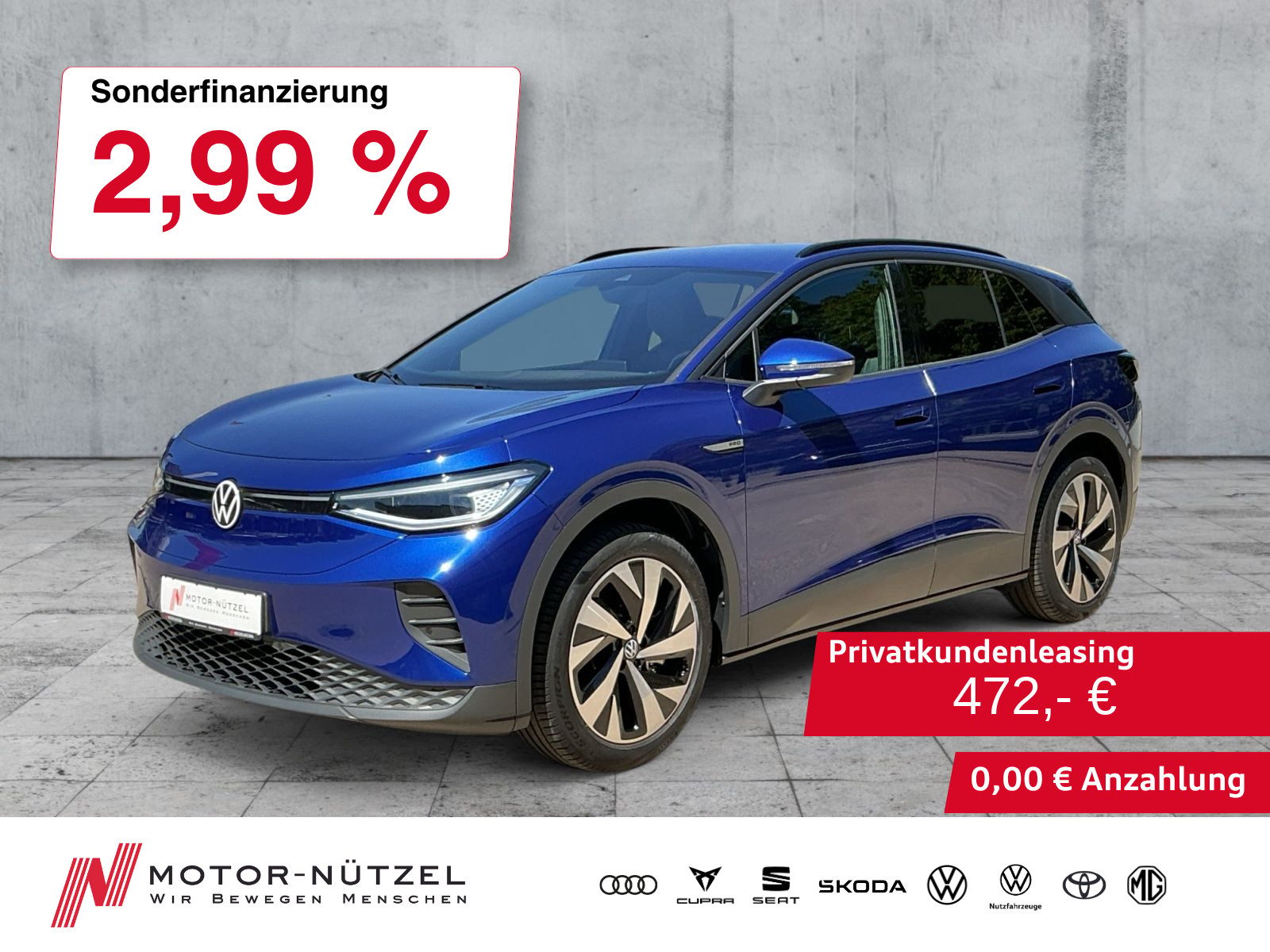 VW ID.4 150kW Pro Performance MATRIX+NAVI+ACC+SHZ