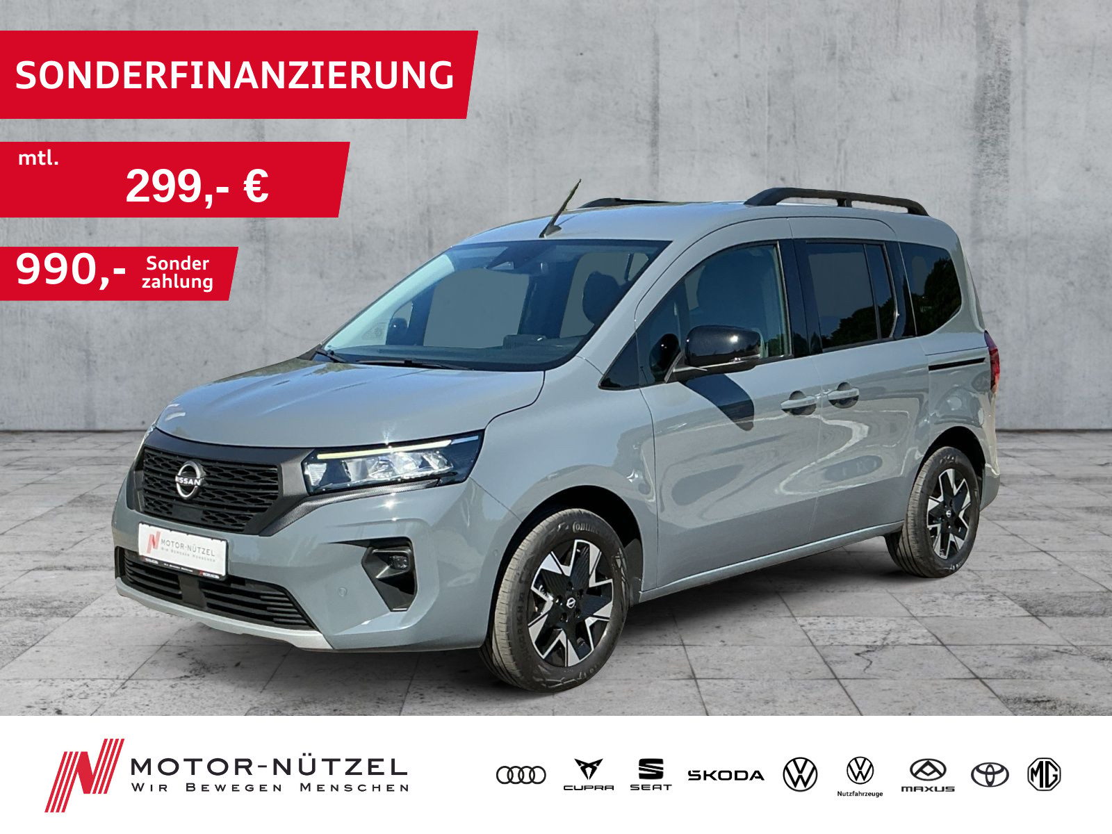 NISSAN Townstar DIG-T 130 N-DESIGN NAV+APP+SHZ+RFK+DAB