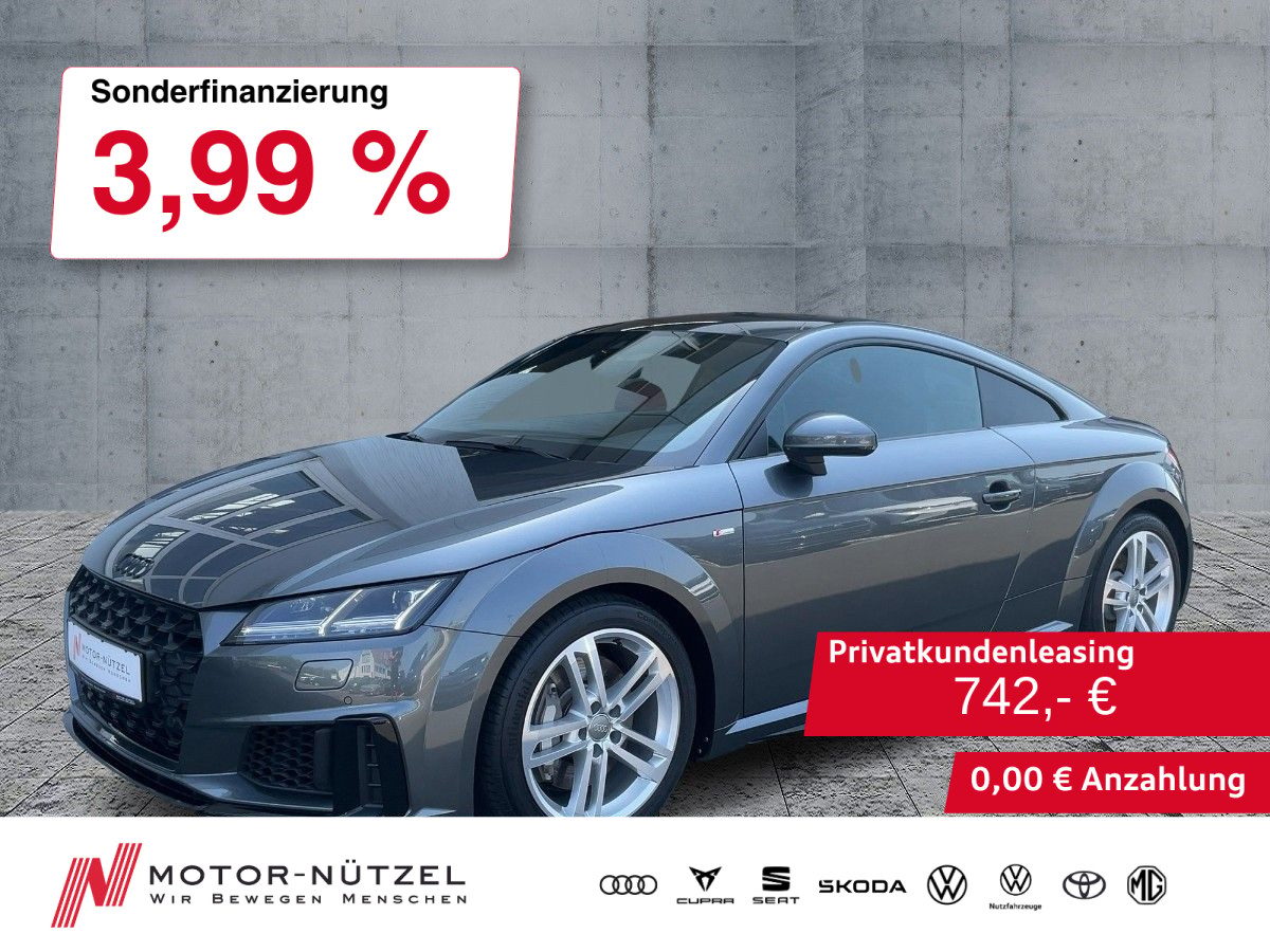 AUDI TT Coupé 45 TFSI S-TR 2xS-LINE LED+NAVI+B&O+RFK