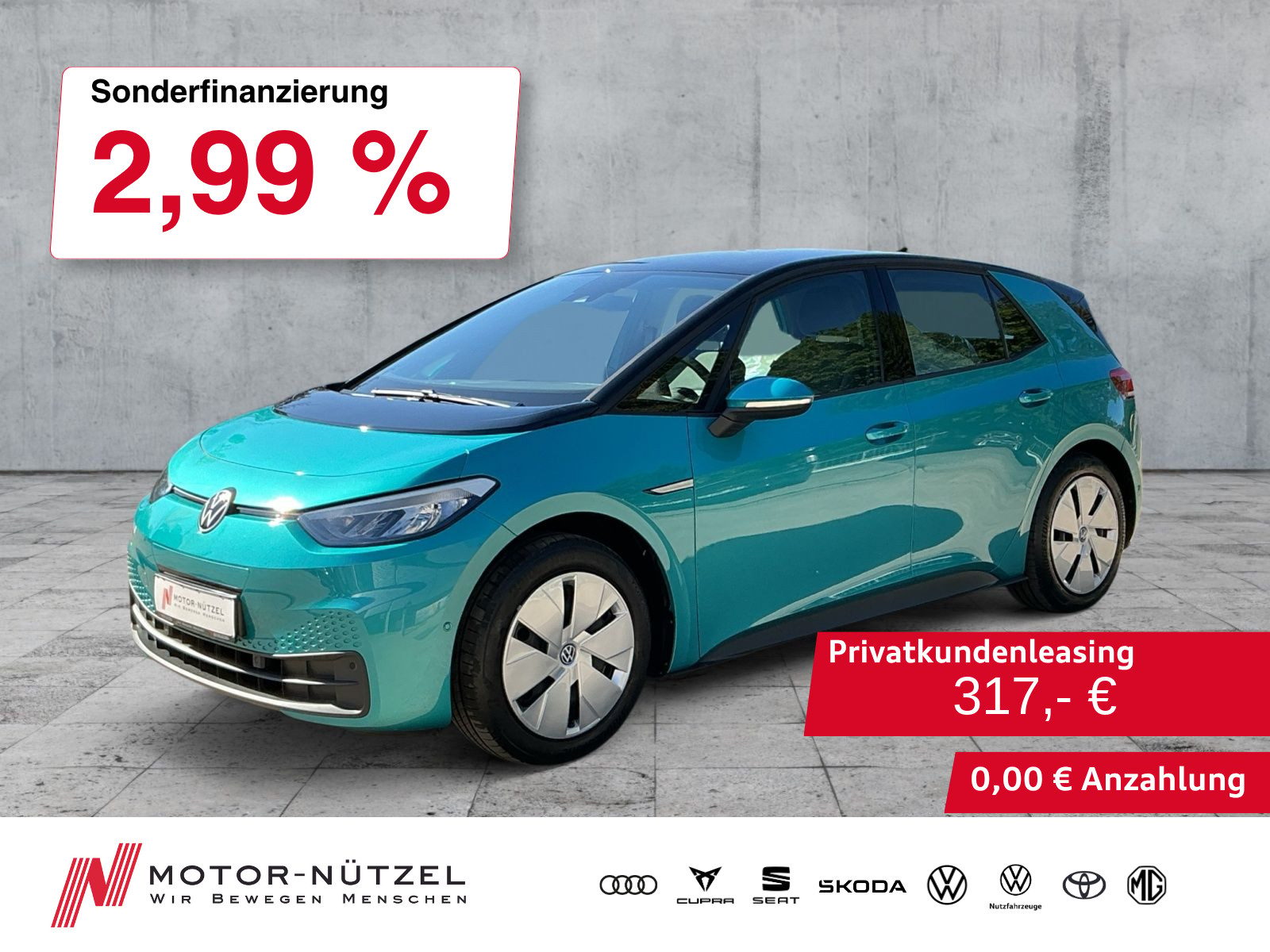 VW ID.3 110KW PURE PERFORMANCE LED+SHZ+NAVI+KAMERA