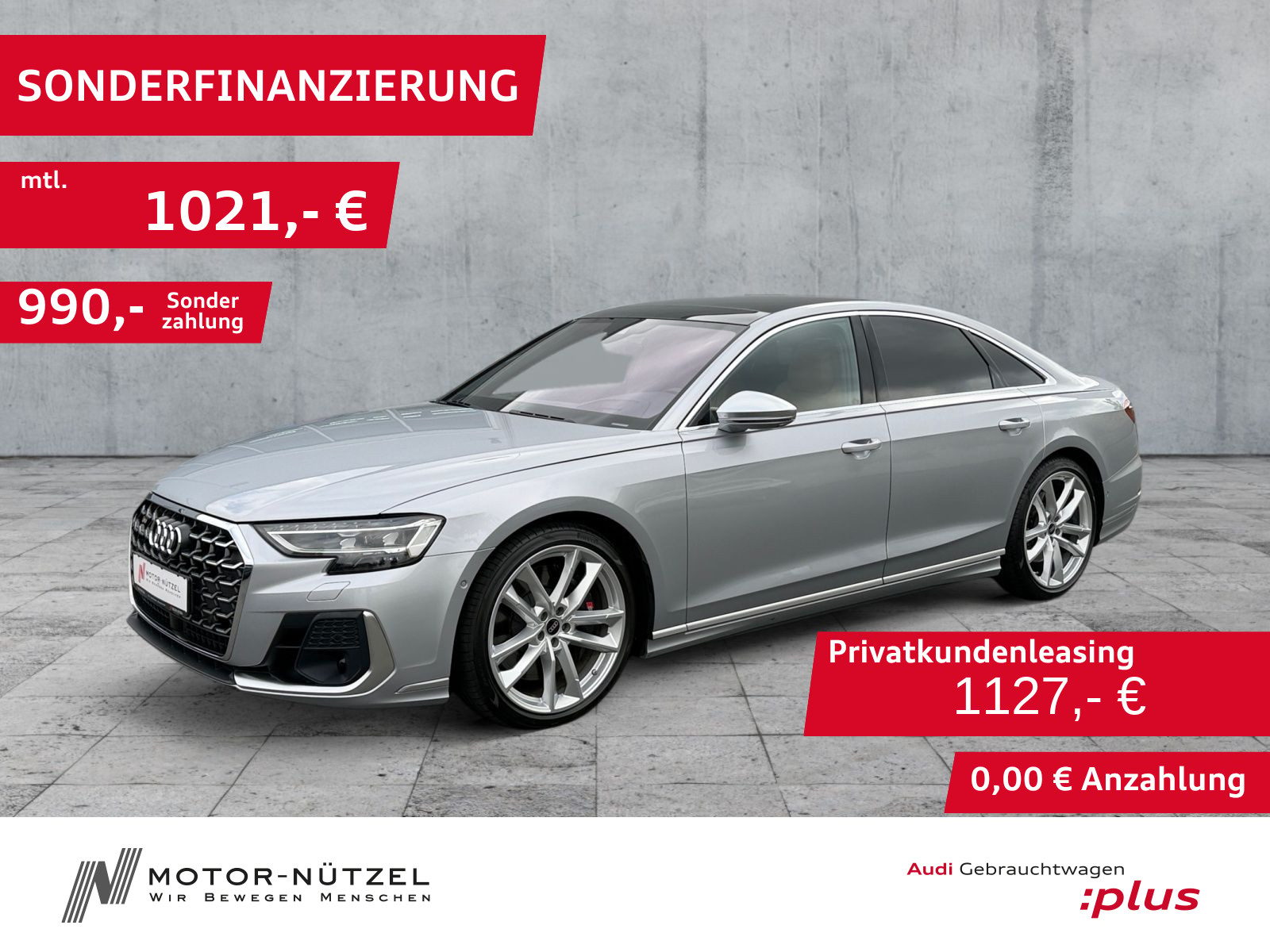 AUDI S8 quattro MATRIX+AIR+PANO+STANDHZG+HuD+360°