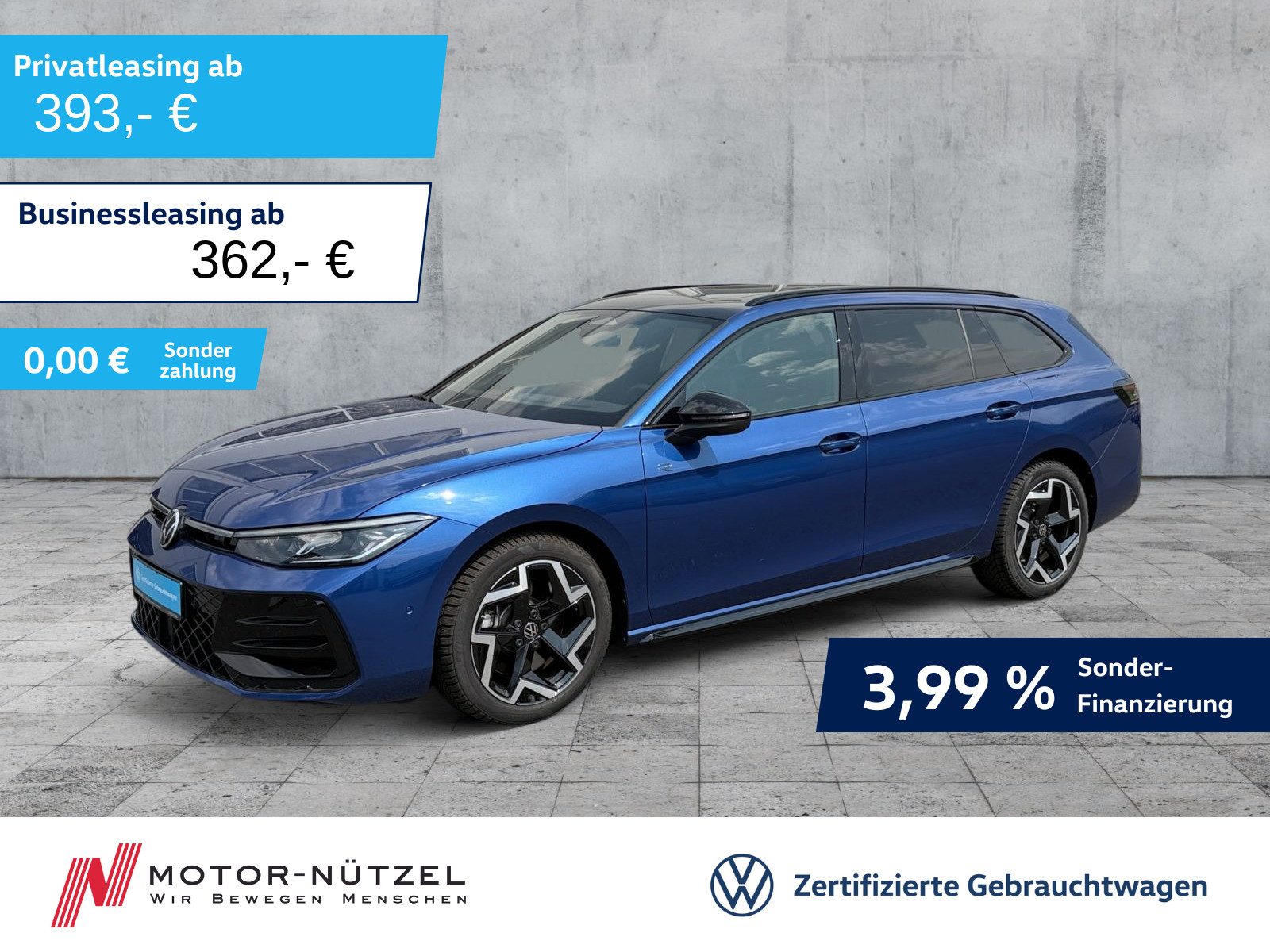 VW Passat Variant 2.0 TDI DSG R-LINE 5JG+AHK+HARMAN
