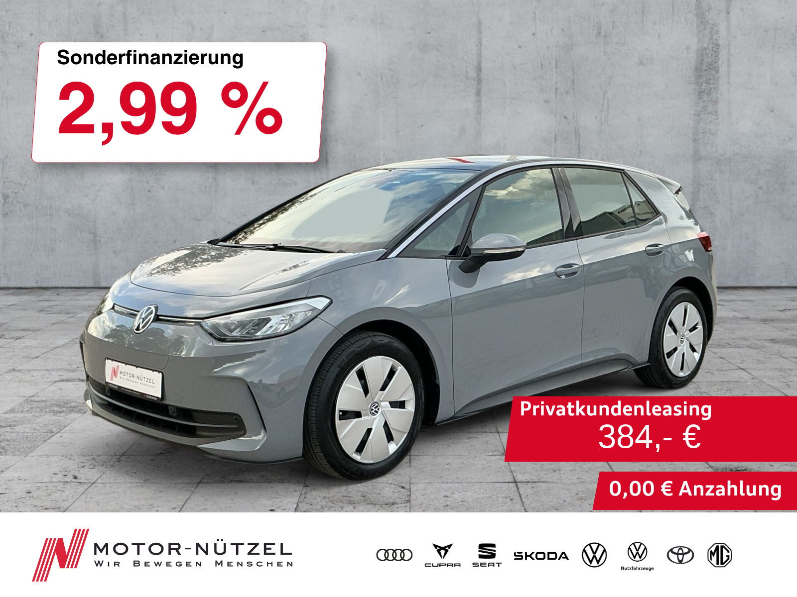 VW ID.3 150kW Pro LED+NAVI+APP+ACC+SHZ+RFK+PDC
