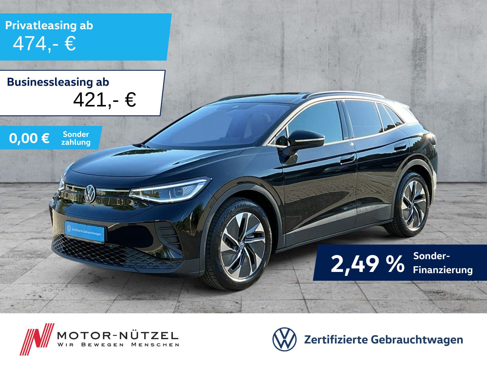 VW ID.4 Pure 125kw 5JG+MATRIX+NAV+PANO+ACC+SHZ+WäPu