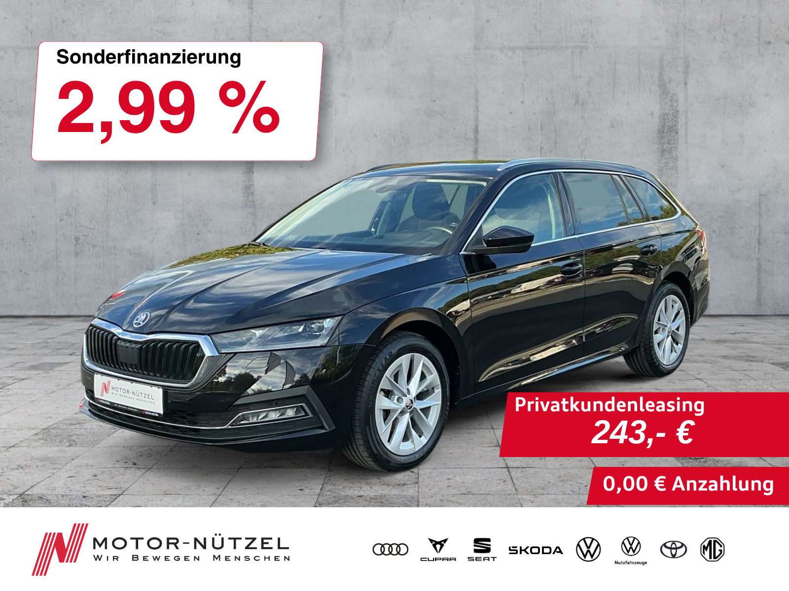 SKODA Octavia Combi 2.0 TDI DSG STYLE MATRIX+ACC+AHK