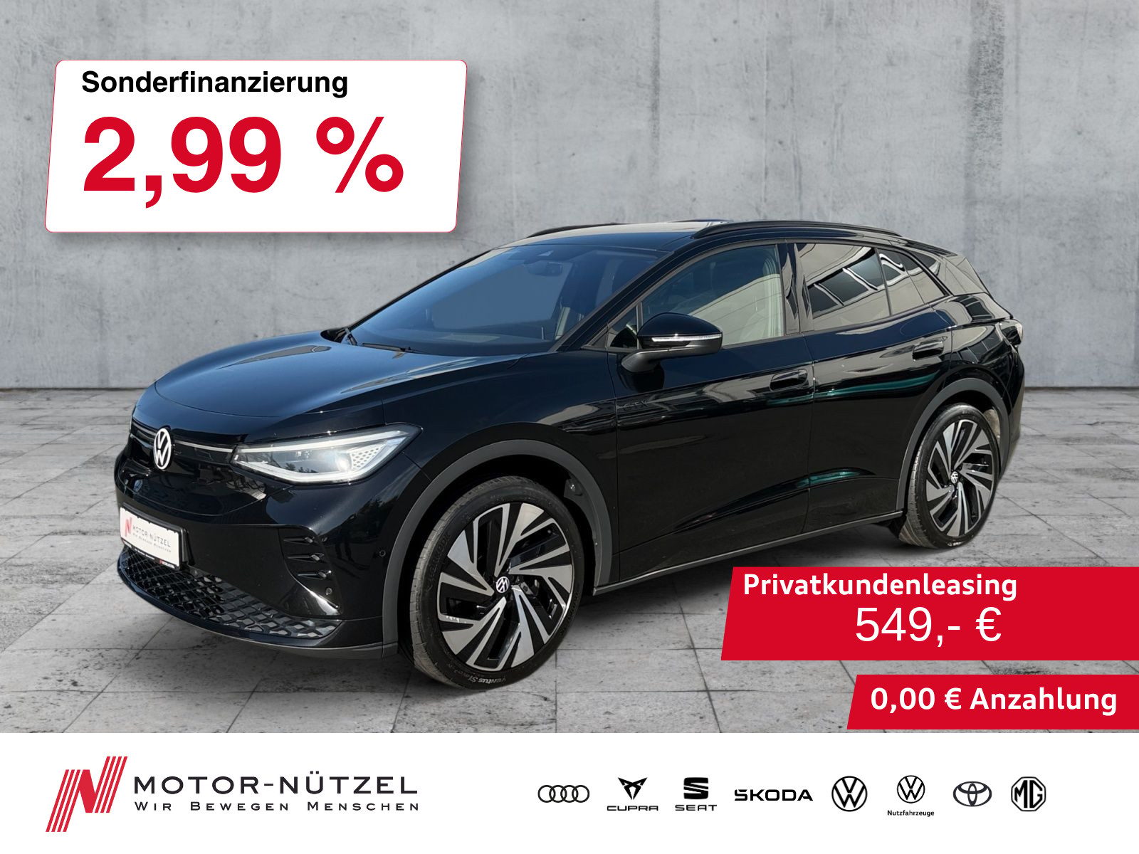 VW ID.4 4M 220kW MATRIX+NAVI+ACC+PANO+AHK+SHZ+RFK