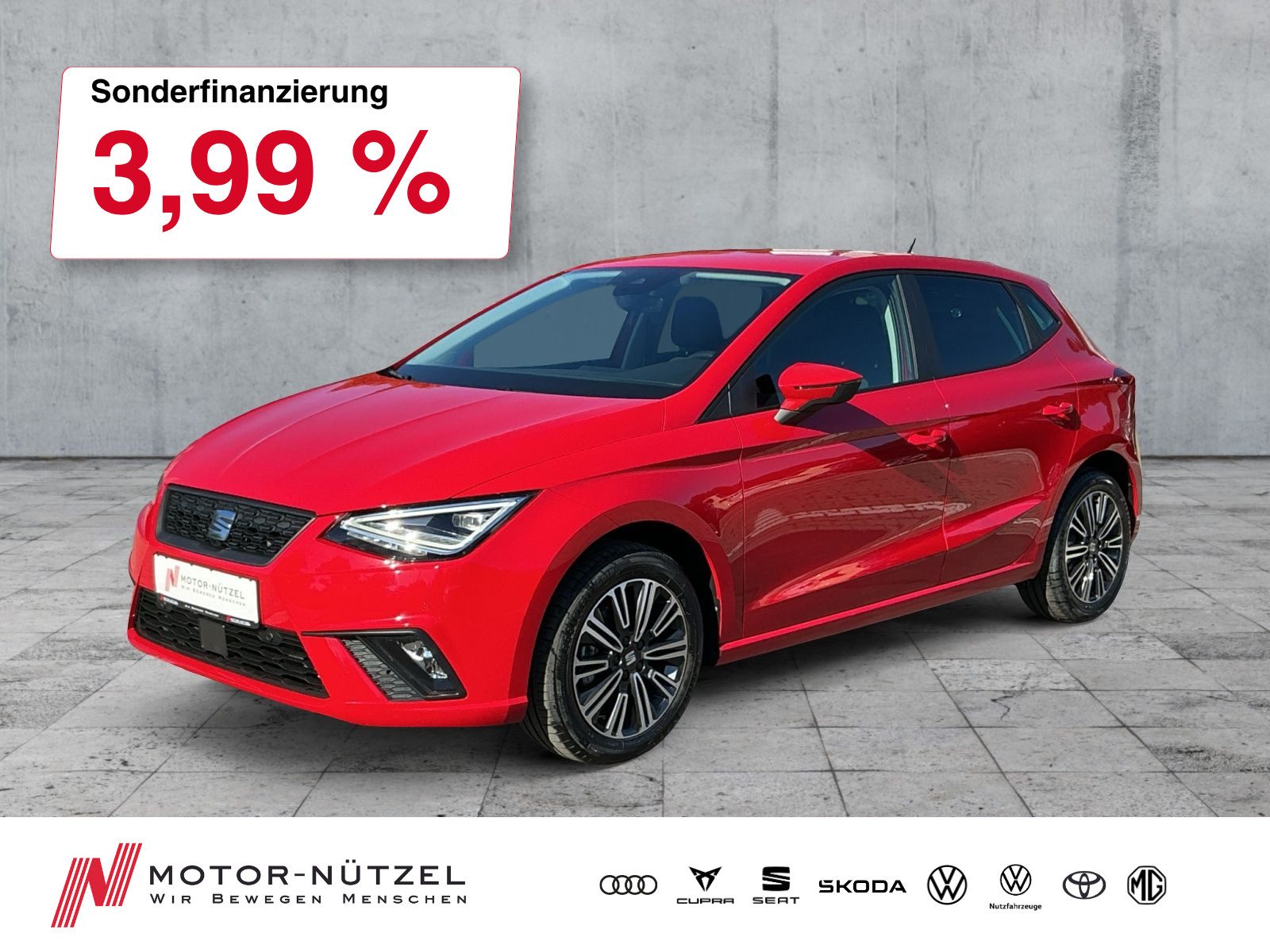 SEAT Ibiza 1.0 TSI STYLE Voll-LED+APP+ACC+SHZ+KAMERA