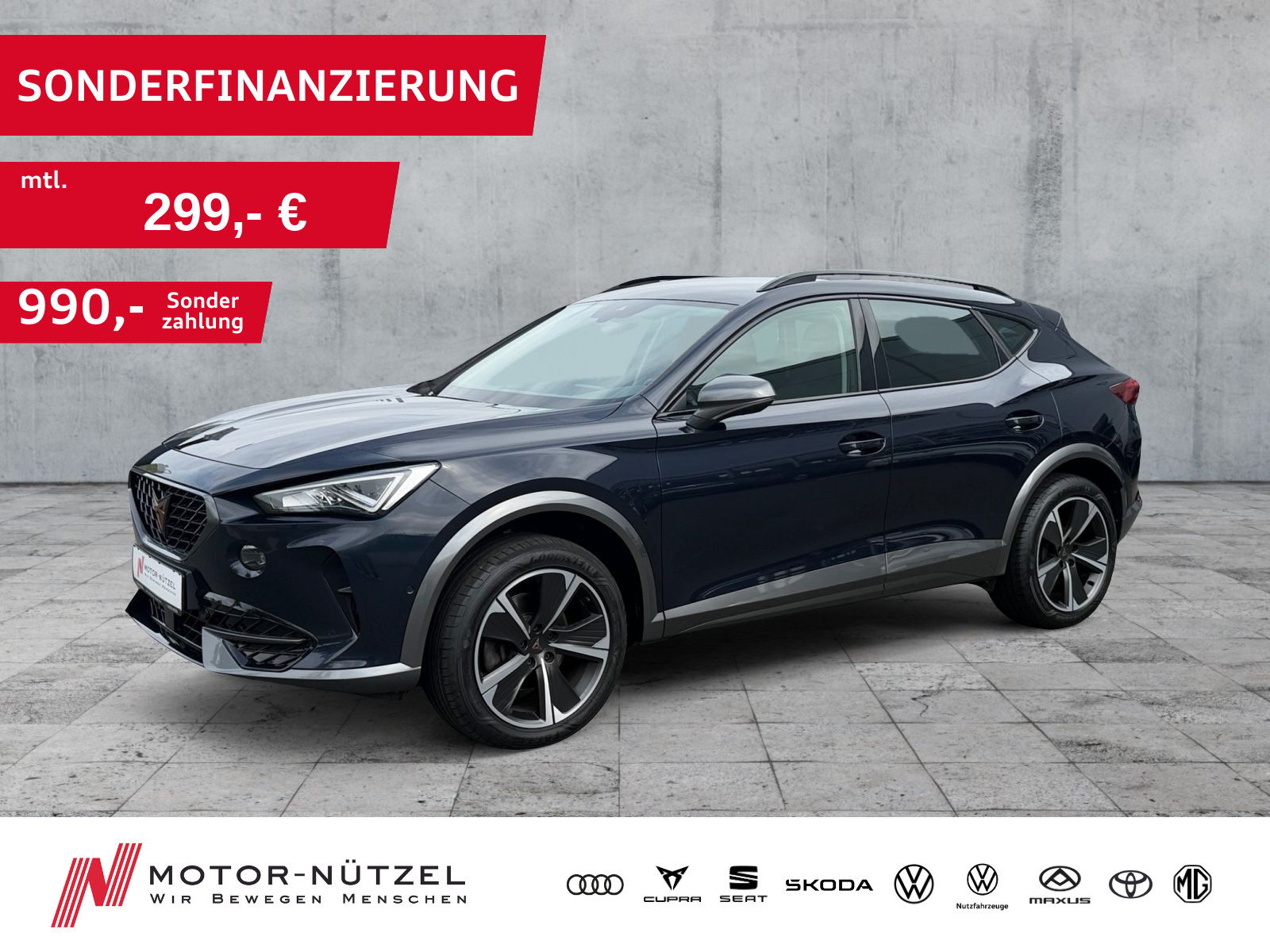 CUPRA Formentor 1.5 TSI DSG LED+NAVI+ACC+SHZ+RFK+DAB