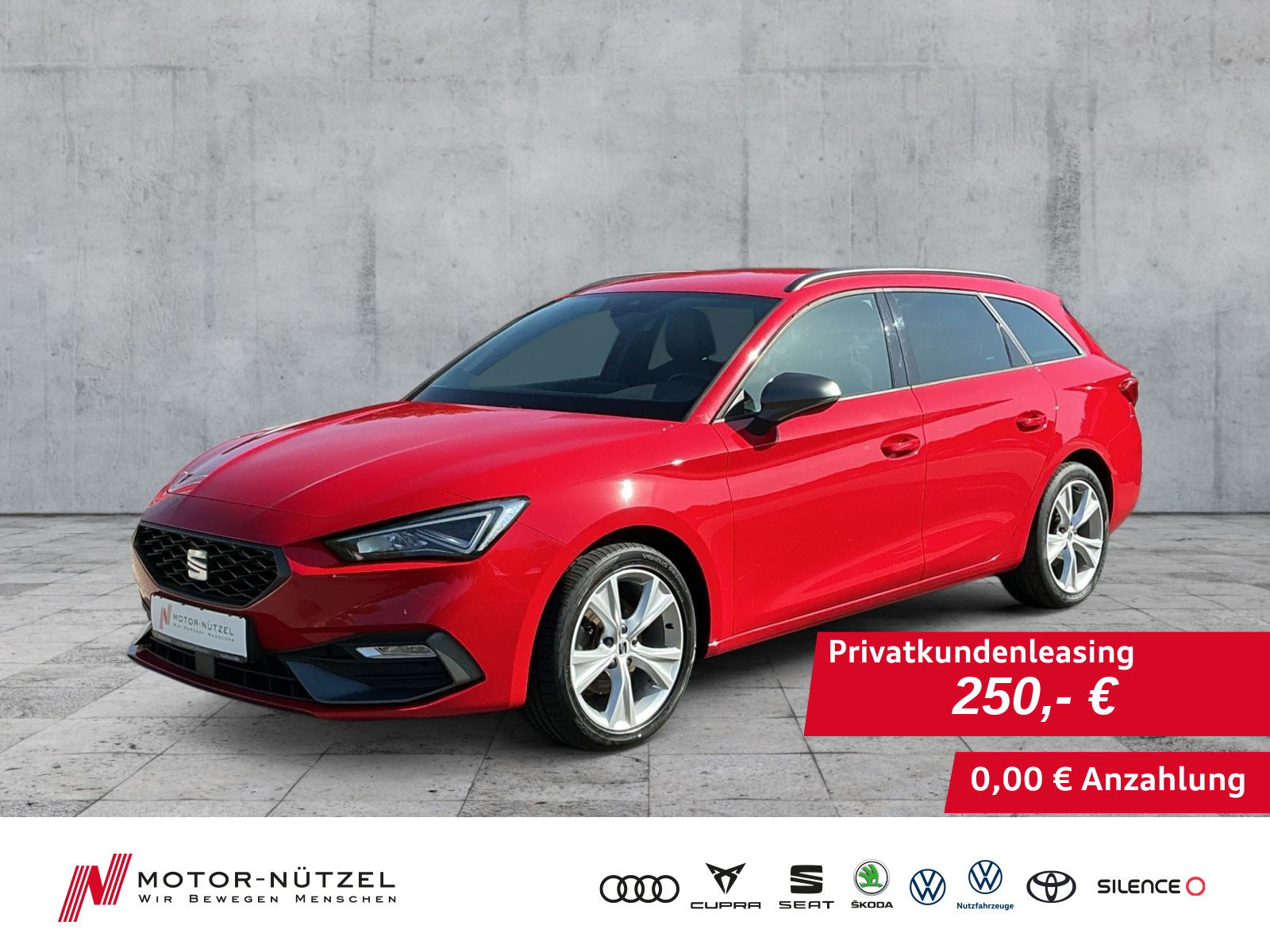 SEAT Leon ST 1.5 TSI FR Voll-LED+NAVI+ACC+SHZ+BEATS