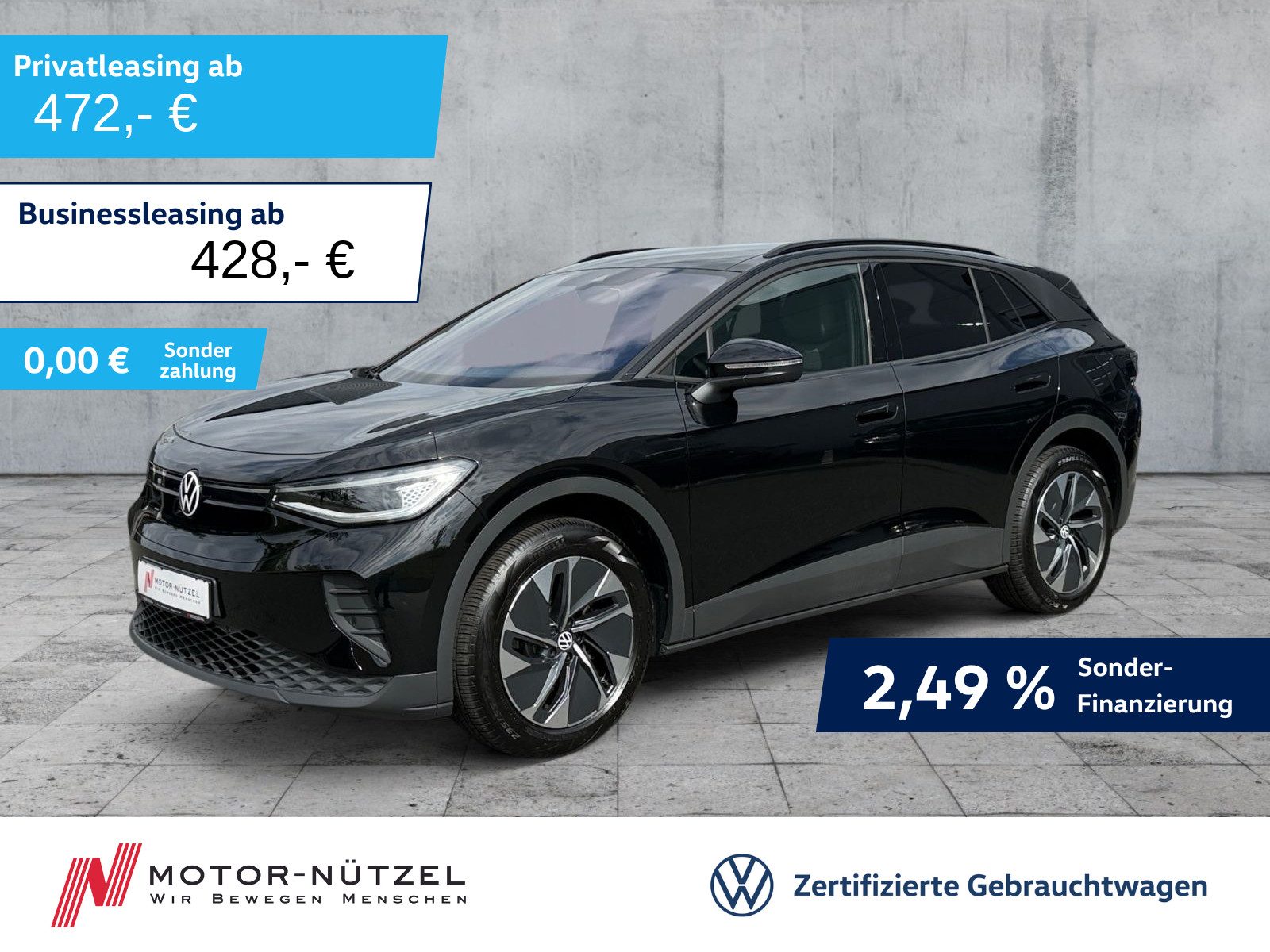 VW ID.4 Pure 125kw 5JG+MATRIX+NAV+PANO+ACC+SHZ+WäPu