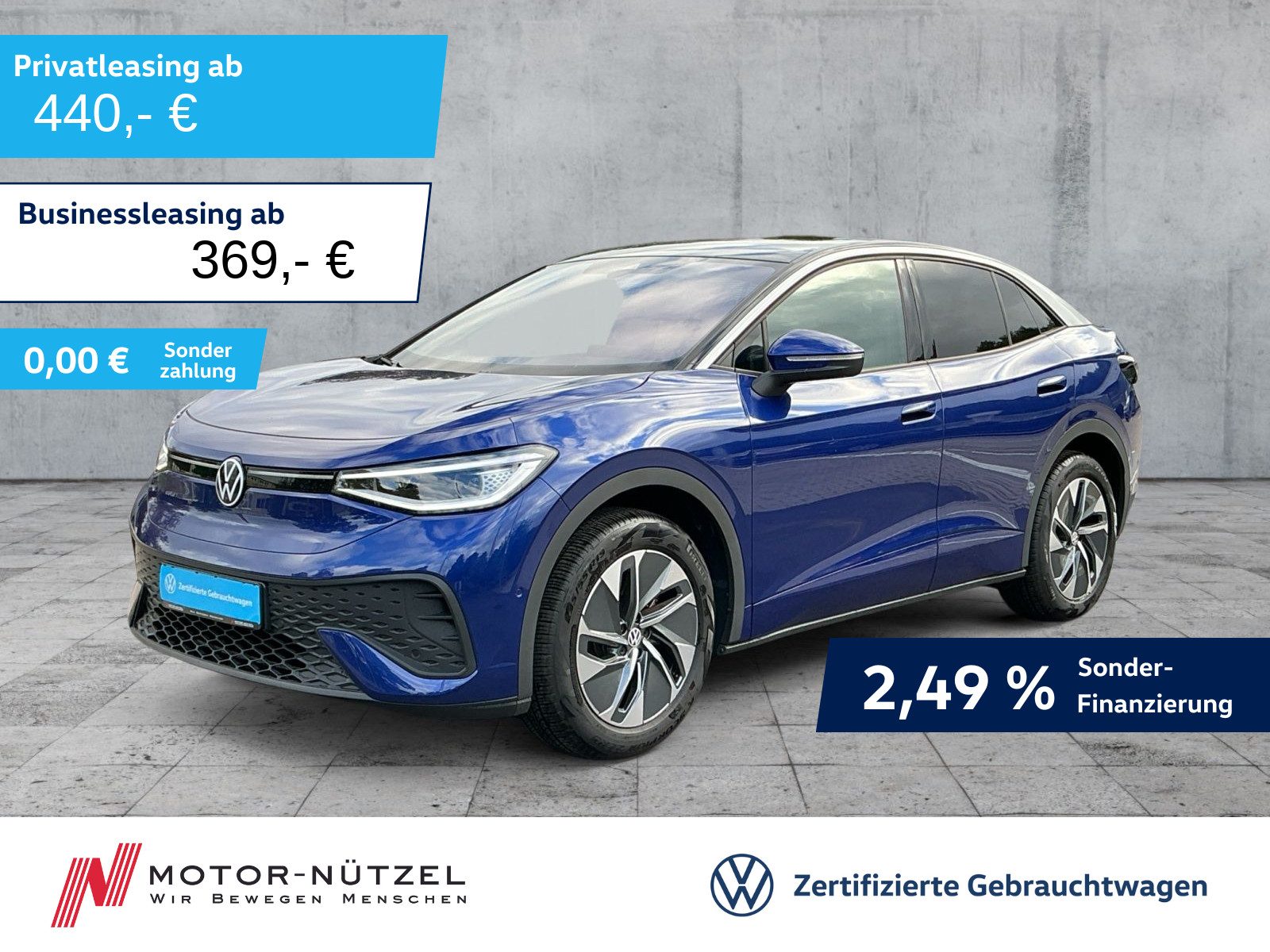 VW ID.5 Pure 125kw 5JG+MATRIX+PANO+HARMAN+WäPu+HuD