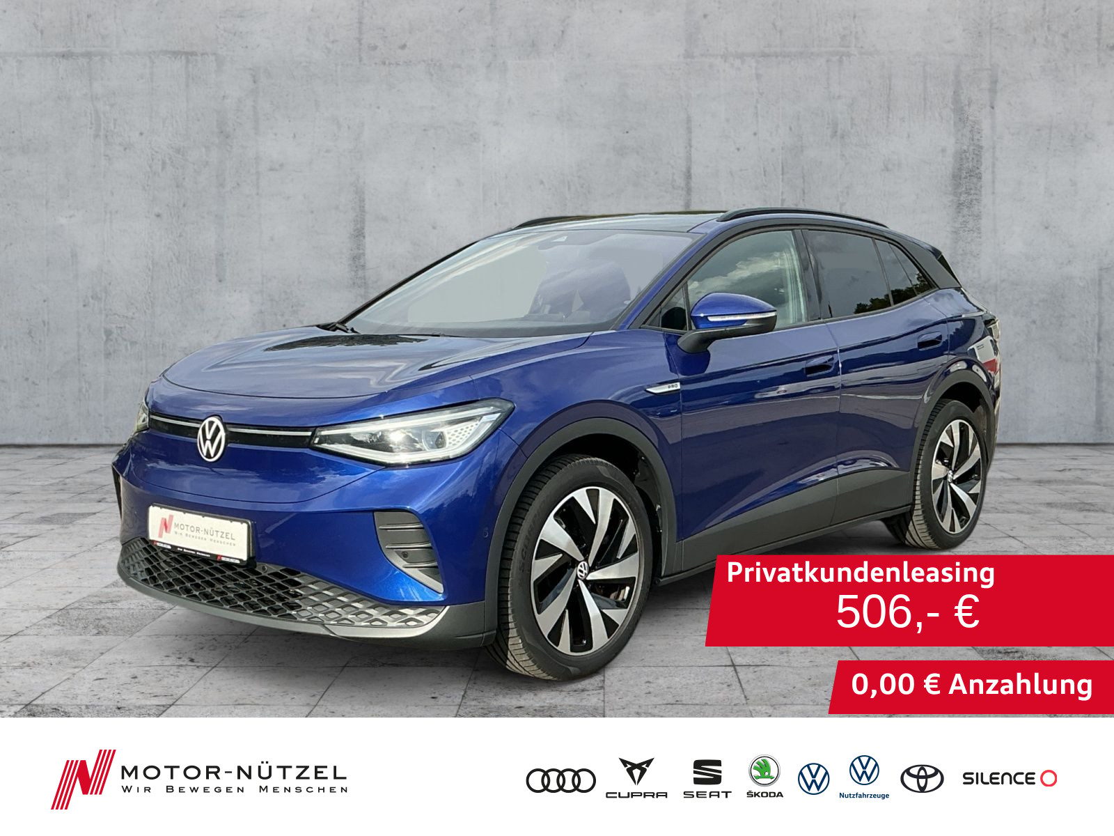 VW ID.4 Pro 4M 195kw (82kwh) MATRIX+AHK+PANO+WäPu